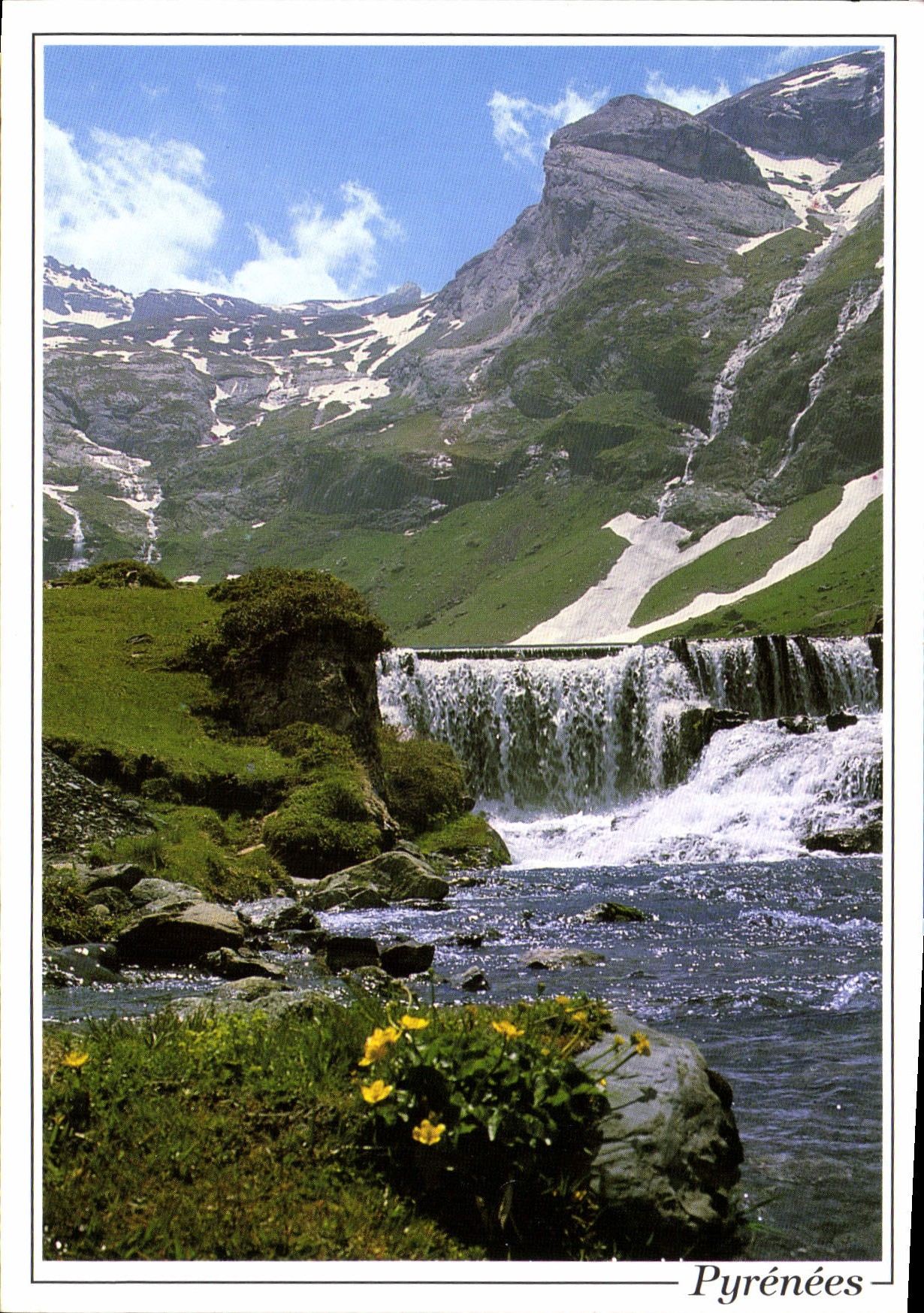 CPM Les Pyrenees Troumouse le Maillet 