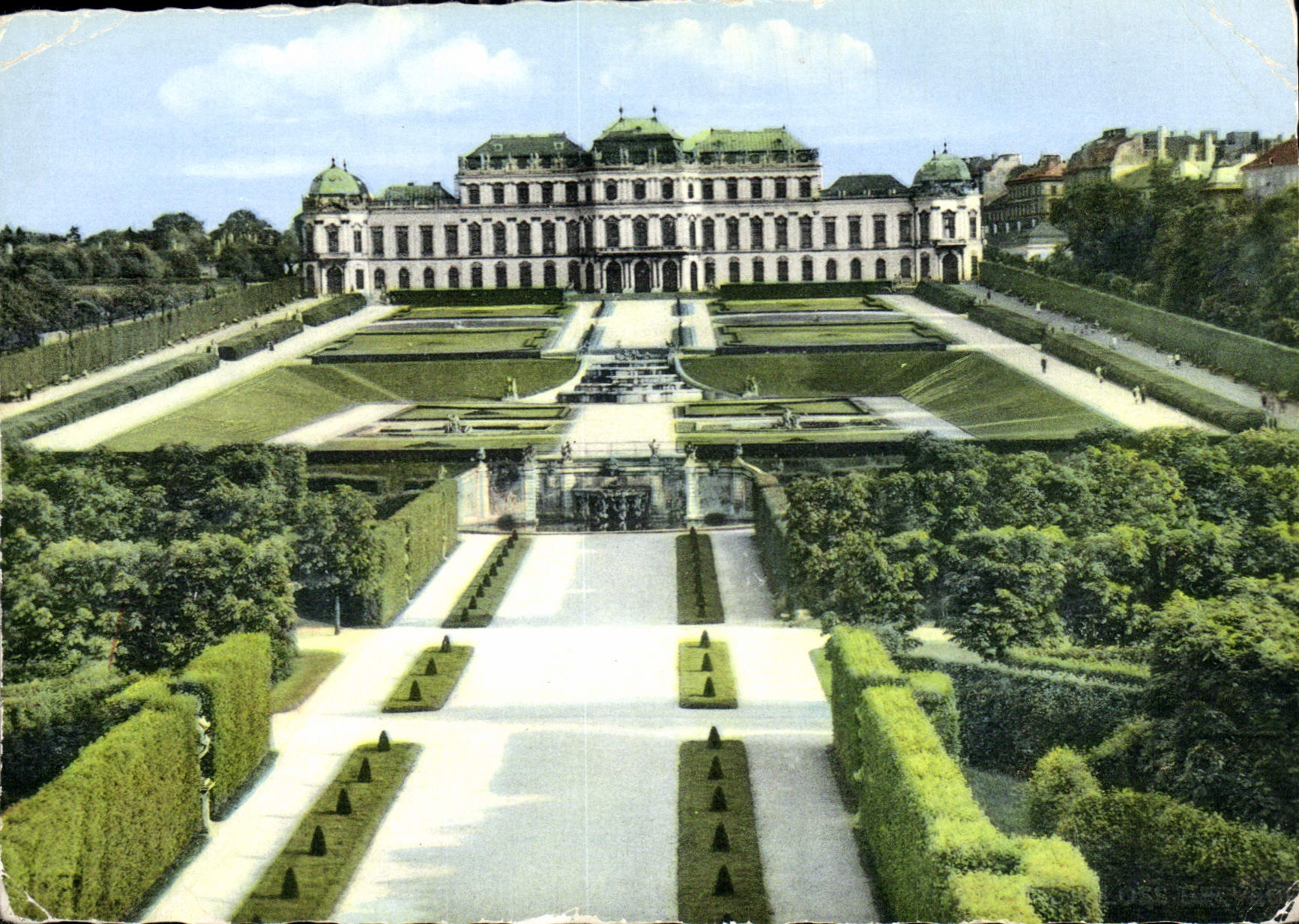 CPM Vienne Palais de Belvedere