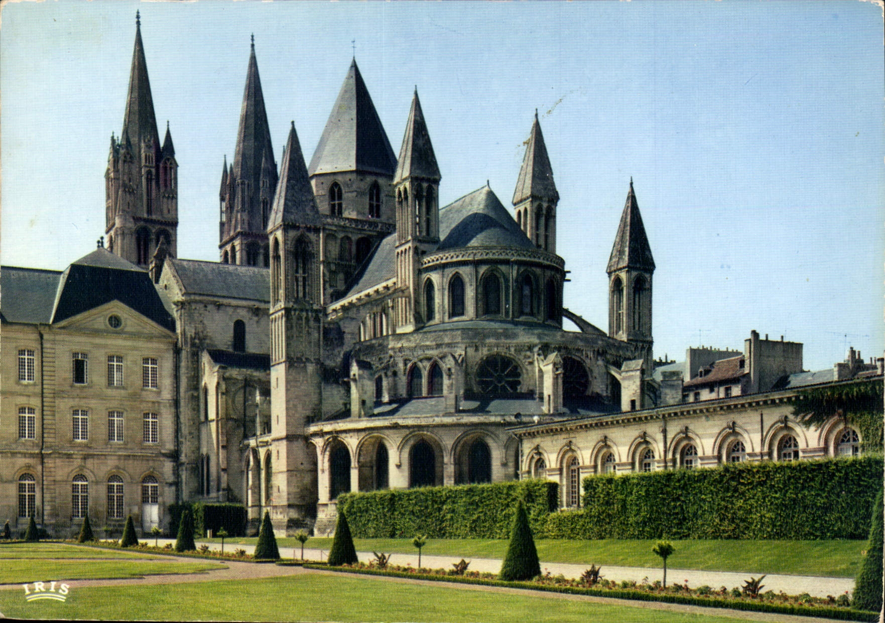 CPM Caen L'Abbaye aux Hommes Eglise St Etienne 