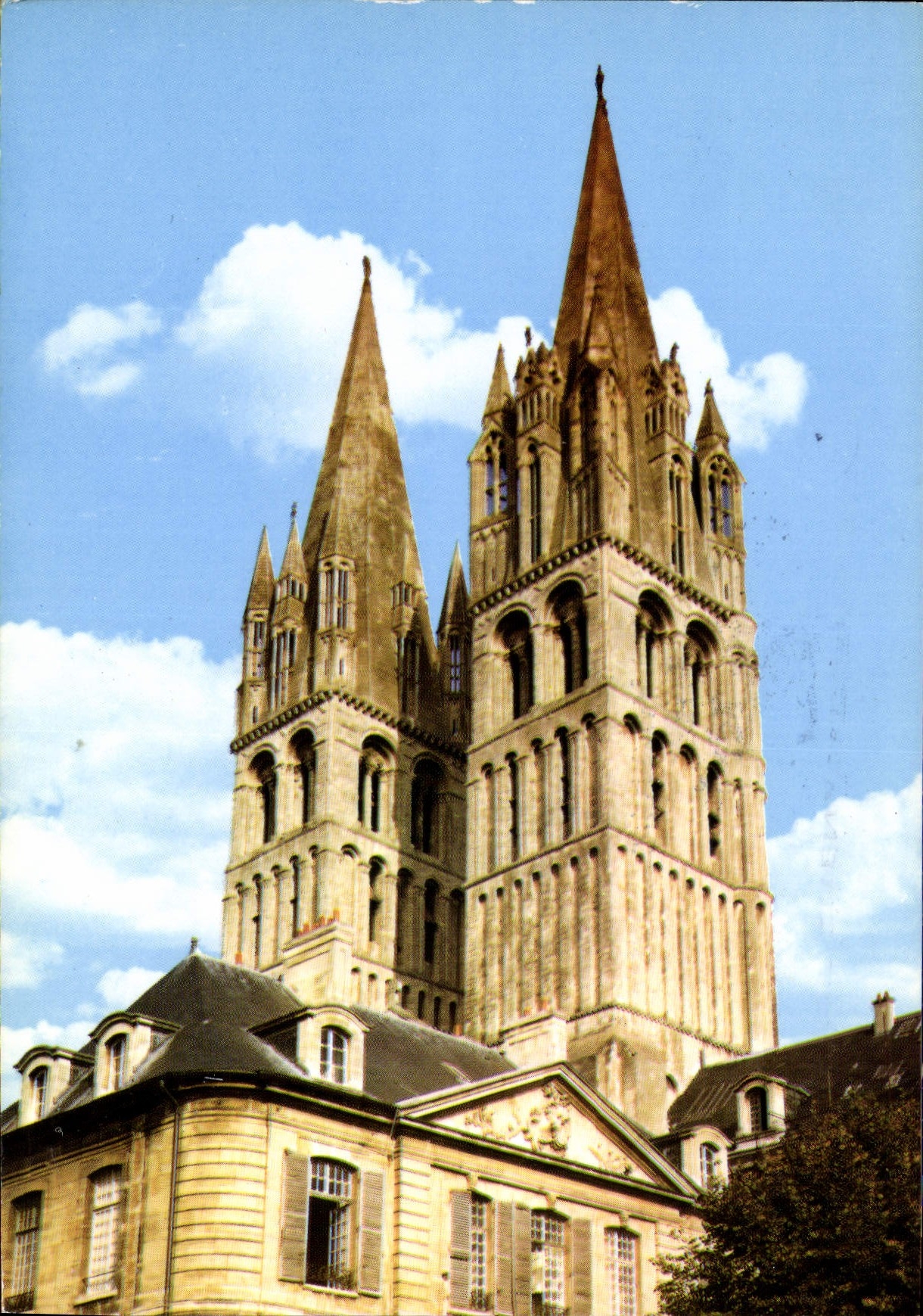 CPM Caen Abbaye aux Hommes Eglise Saint Eienne 