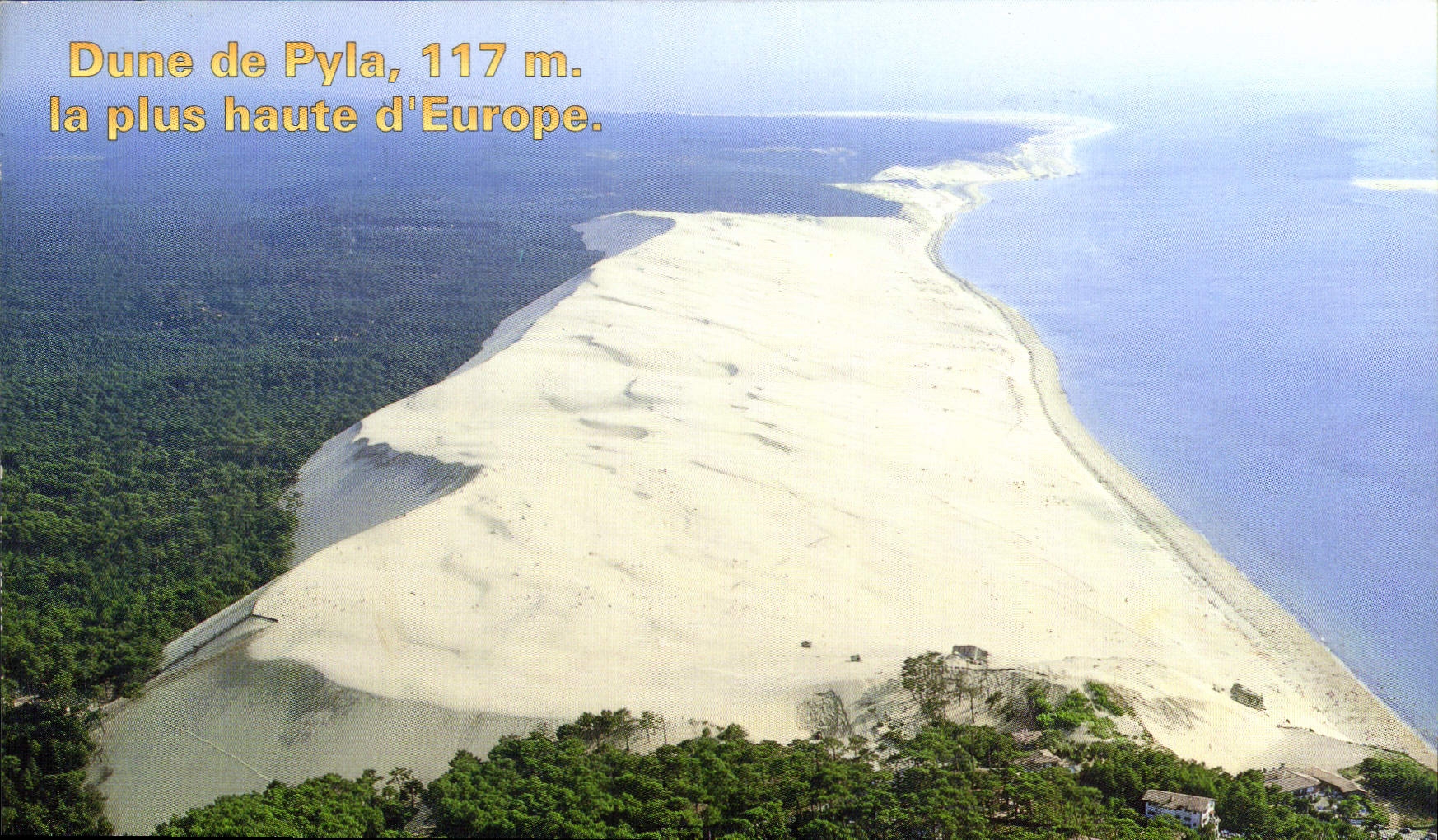 CPM Cote d'Argent la Dune de Pyla la plus haute dune d'Europe