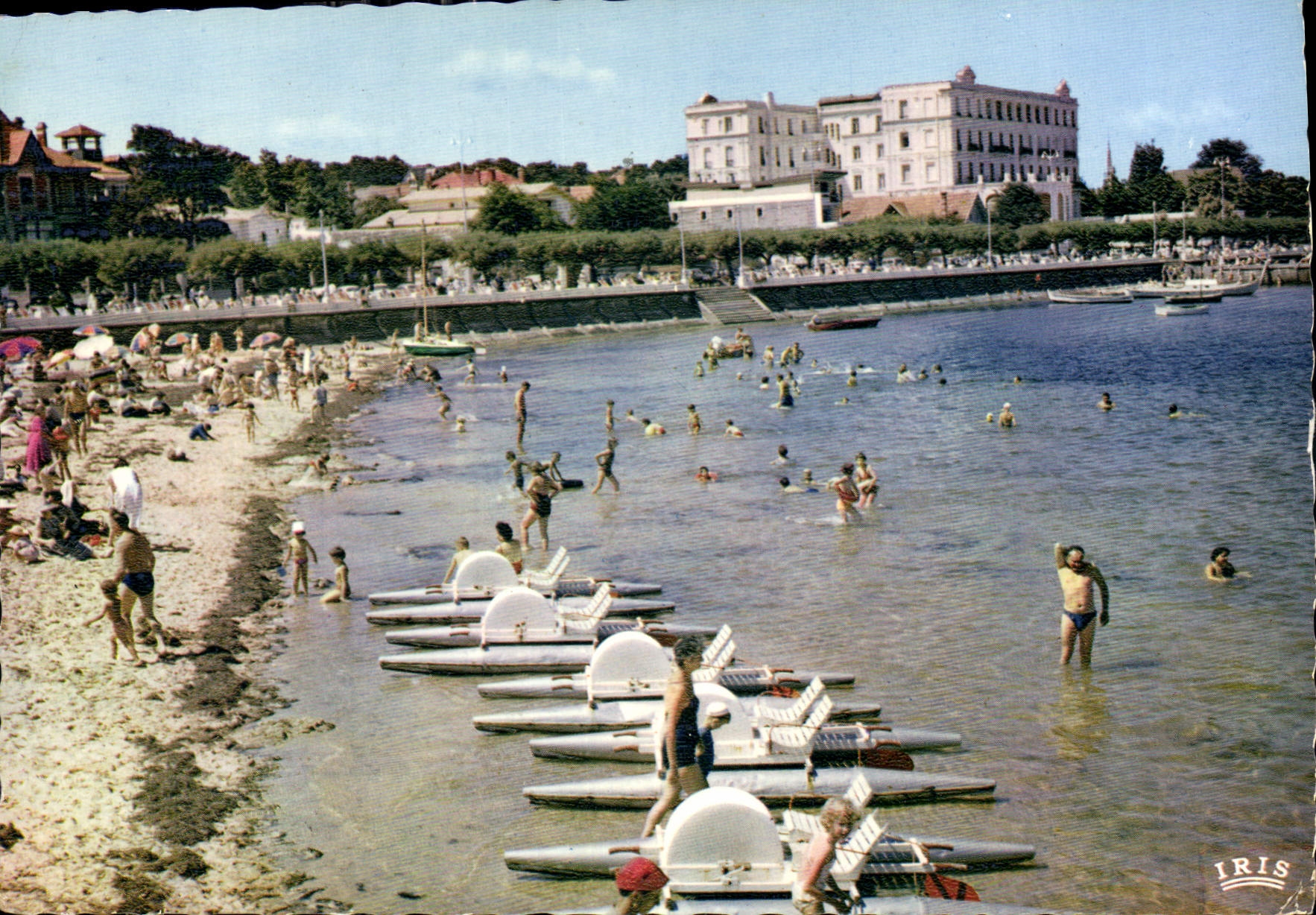 CPM Bassin d'Arcachon Arcachon la Plage Pedalo 