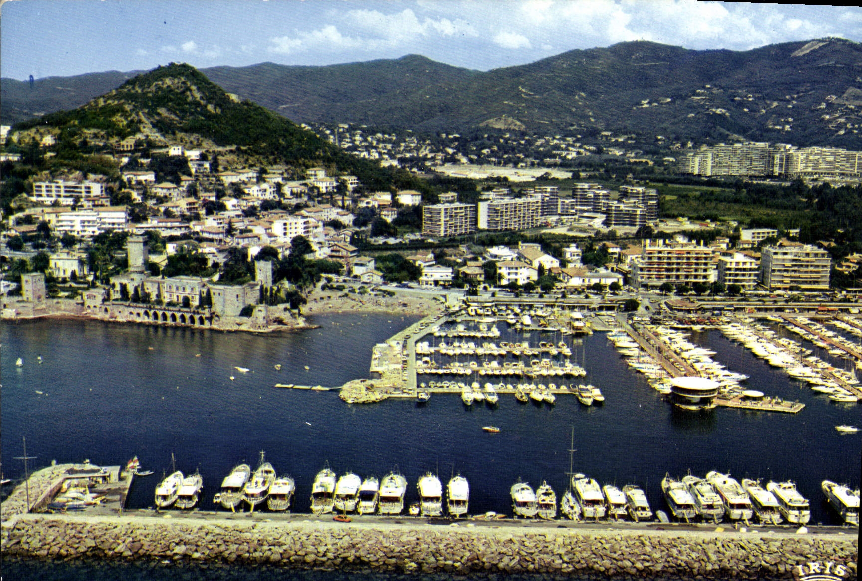 CPA la Cote d'Azur la Napoule Plage Vue aerienne 