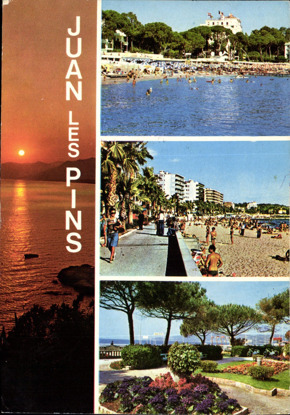 CPA Cote d'Azur Souvenir de Juan les Pins A M 