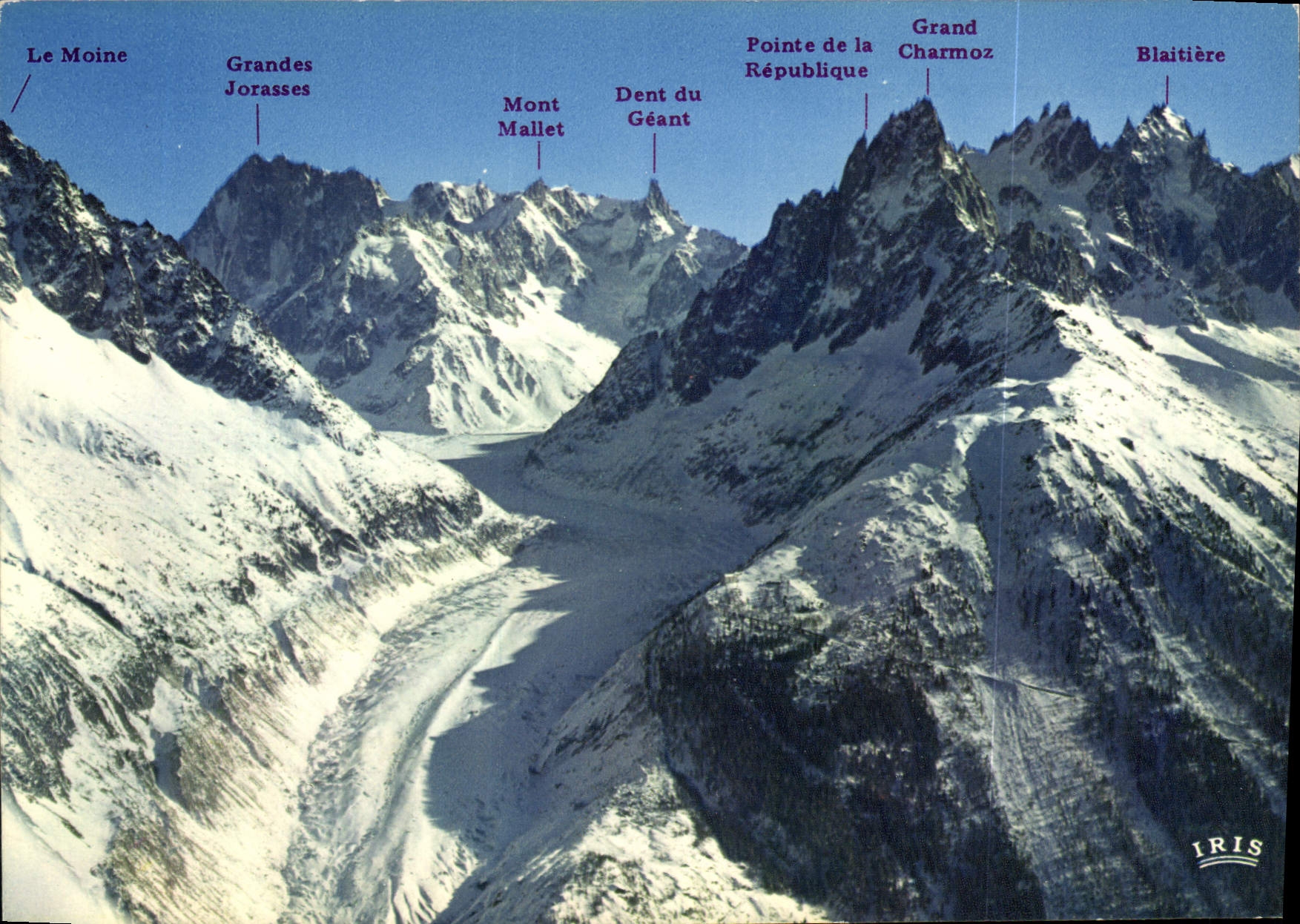 CPM La Mer de Glace Enneigee 