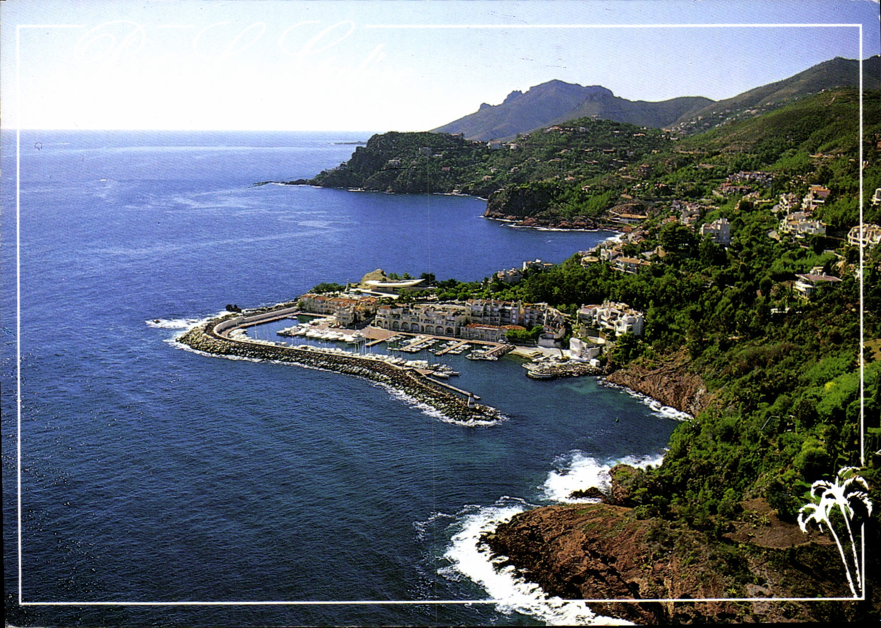 CPM La Cote d'Azur Vue Aerienne