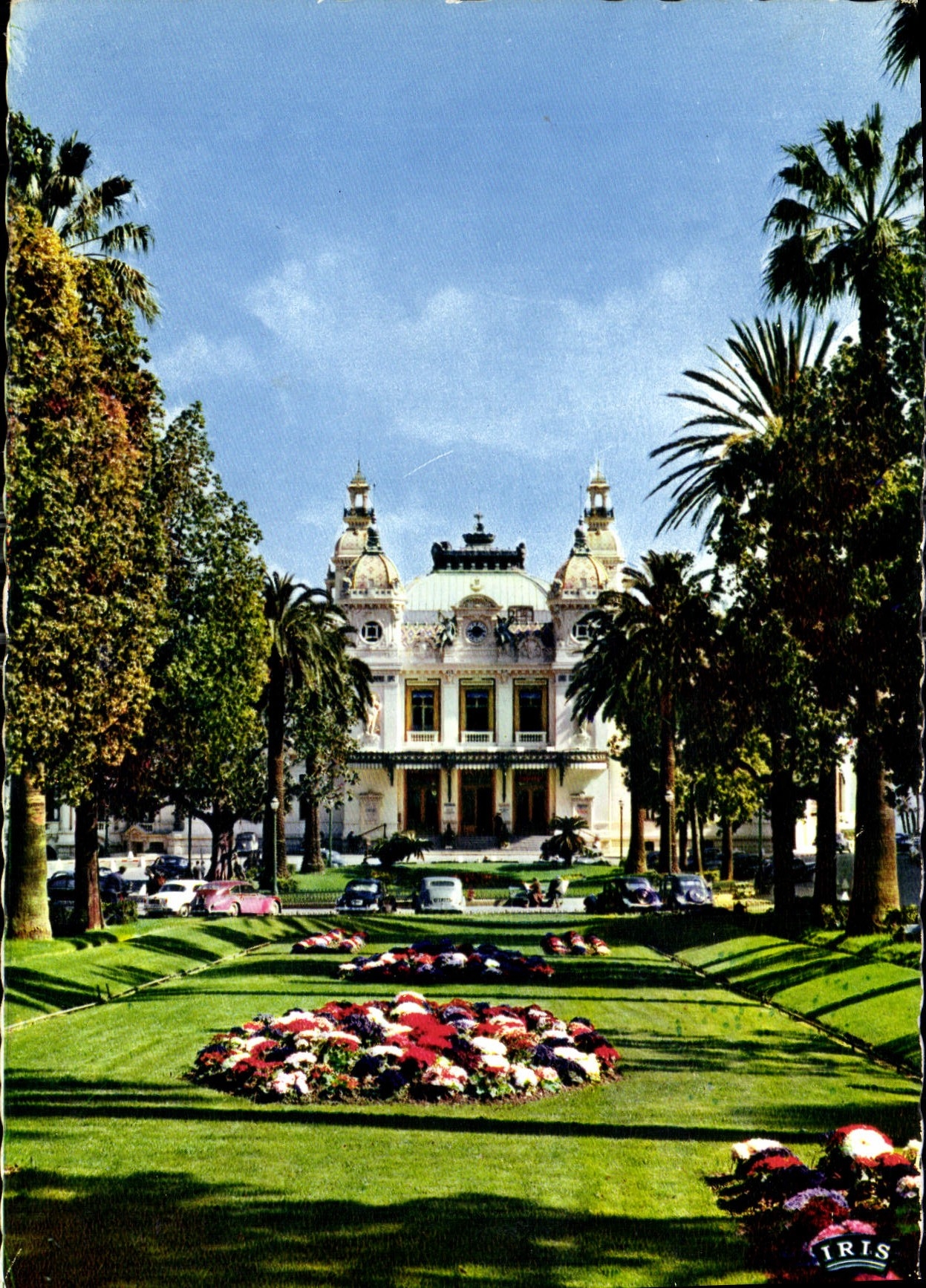 CPM Reflets de la Cote d'Azur Le Casino et les Jardin de Monte Carlo 