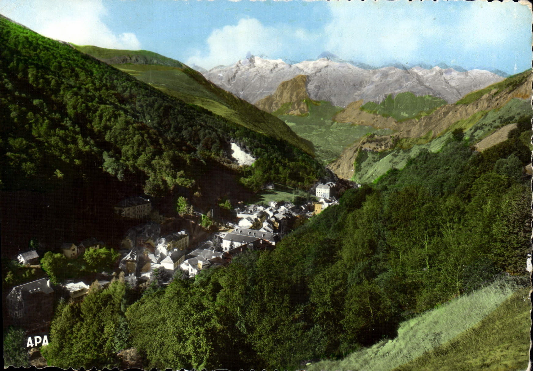 CPM Bareges Hautes Pyrenees Vue Generale 