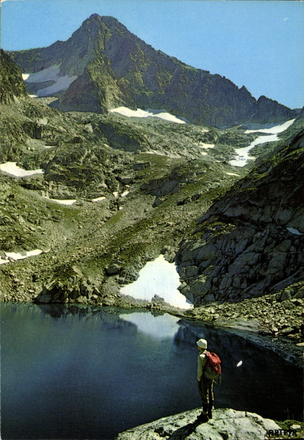 CPM Lac en Haute Montagne 