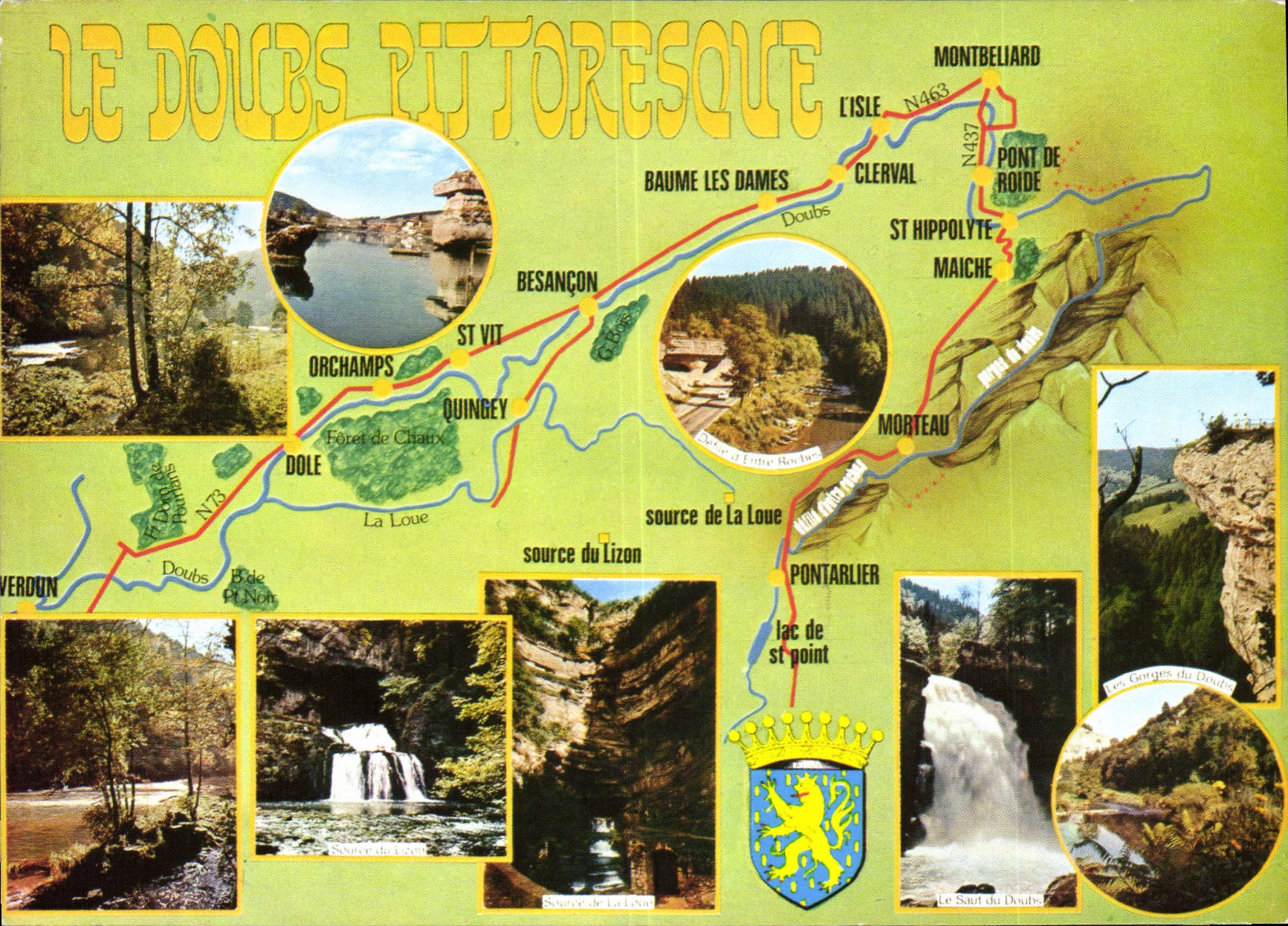 CPM Le Doubs Pittoresque 