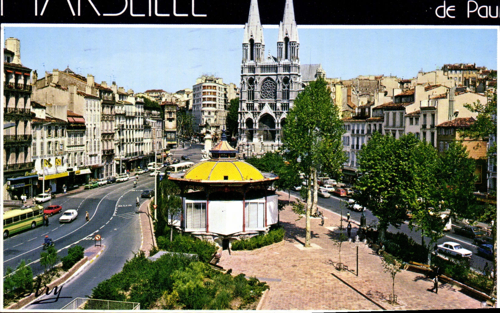CPM Marseille Eglise St Vincent de Paul 