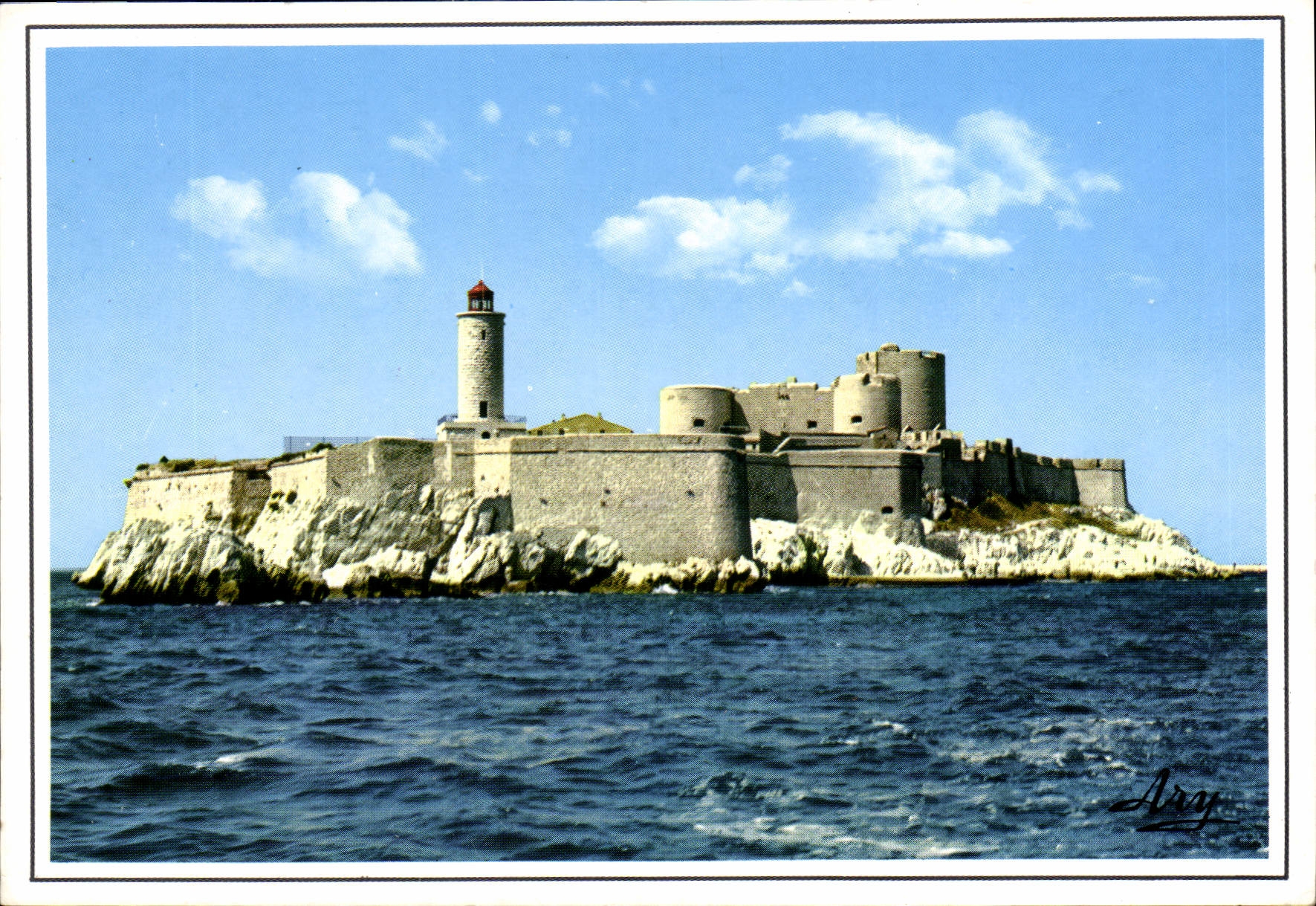 CPM Marseille Le Chateau d'If 