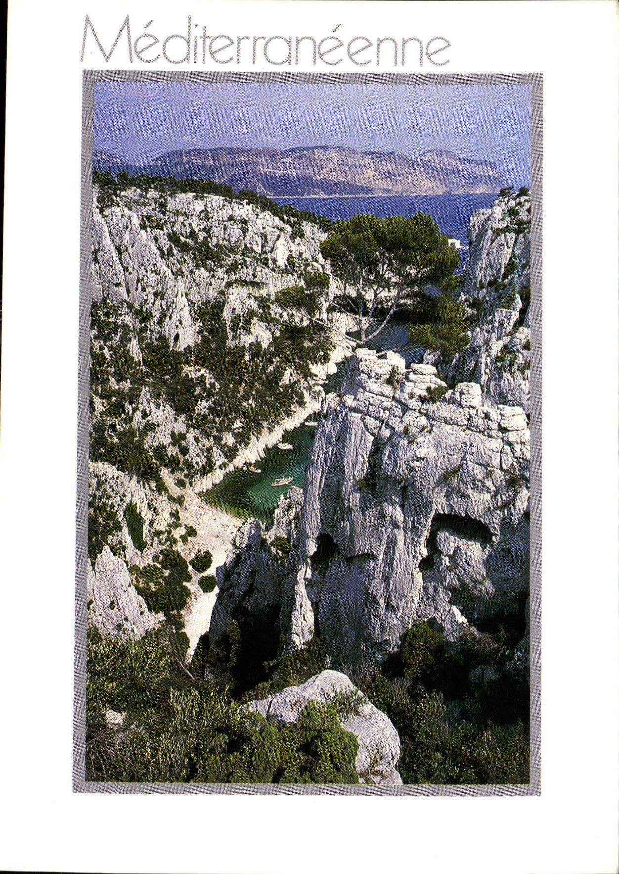 CPM Mediterraneenne Calanque d'En Vau 