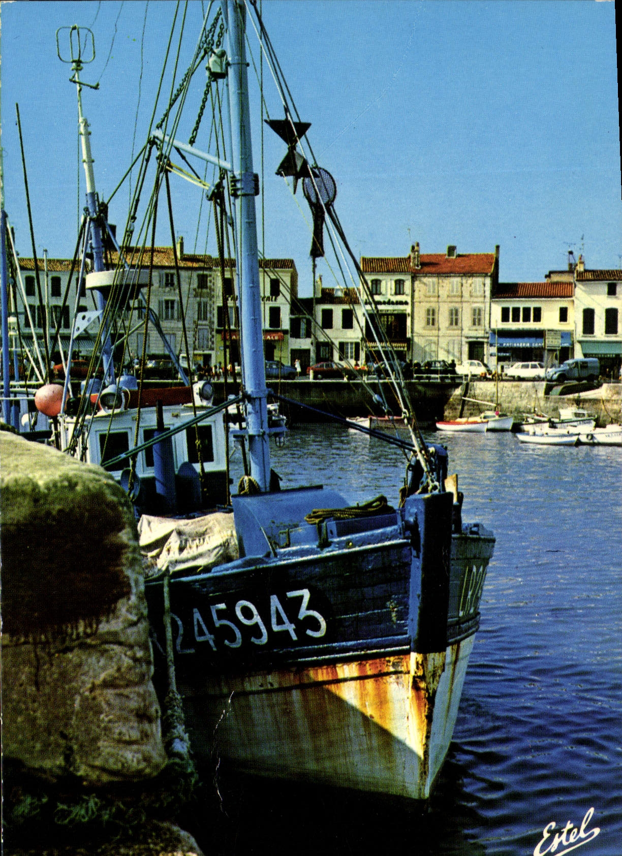 CPM La Cote Atlantique Ile De Re La Flotte Charente Maritime Bateau de peche