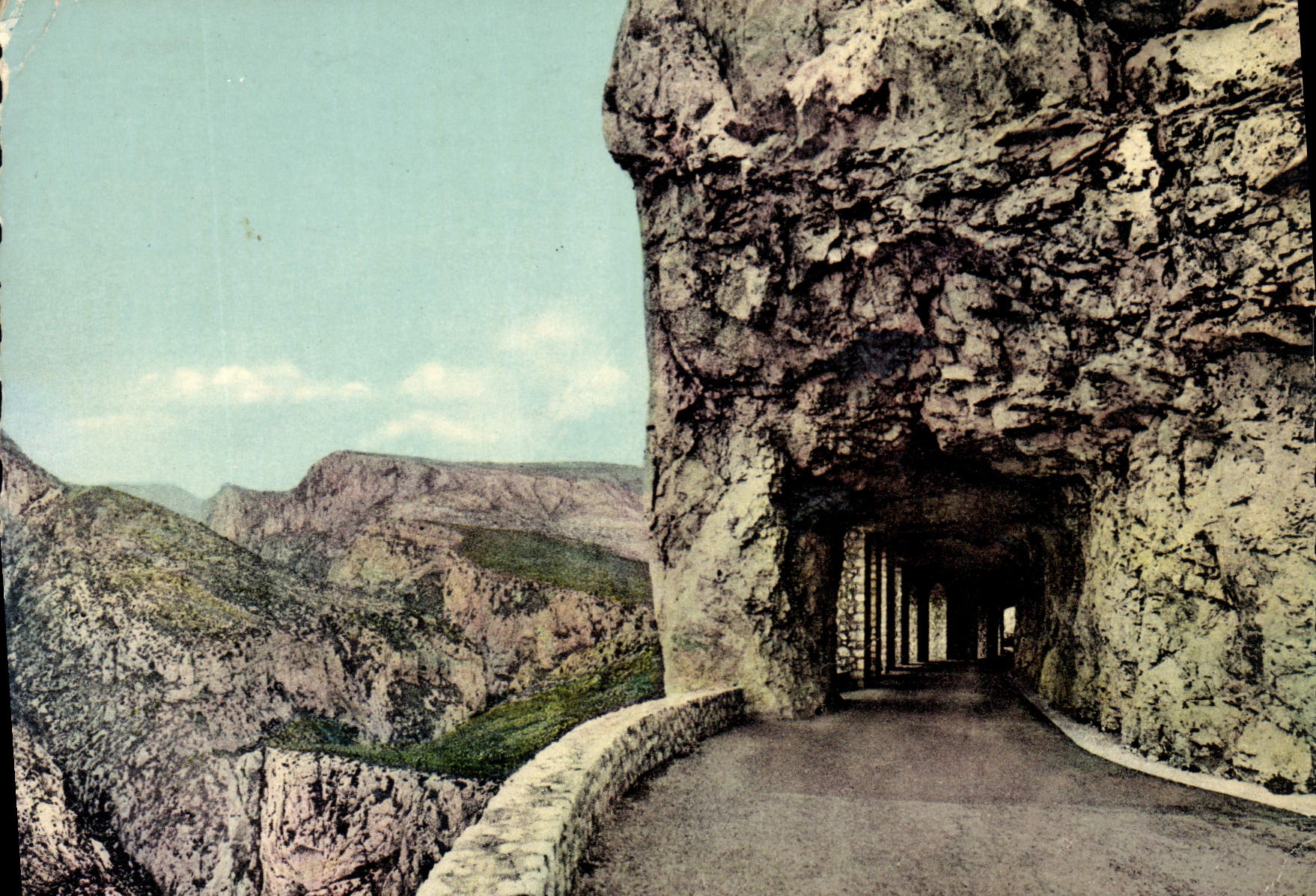CPM Le Grand Canon du Verdon Les Tunnels du Fayet