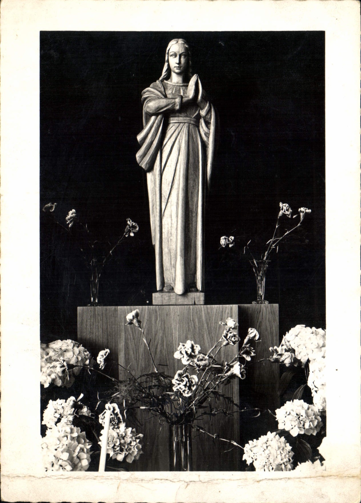 CPM Preventorium de Marbach Haut Rhin Chapelle a la Reine Immaculee