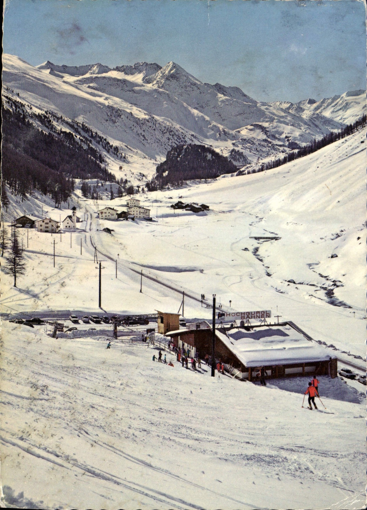 CPM Untergurgl Talstation der Hochgurgl Doppelsesselbahn 