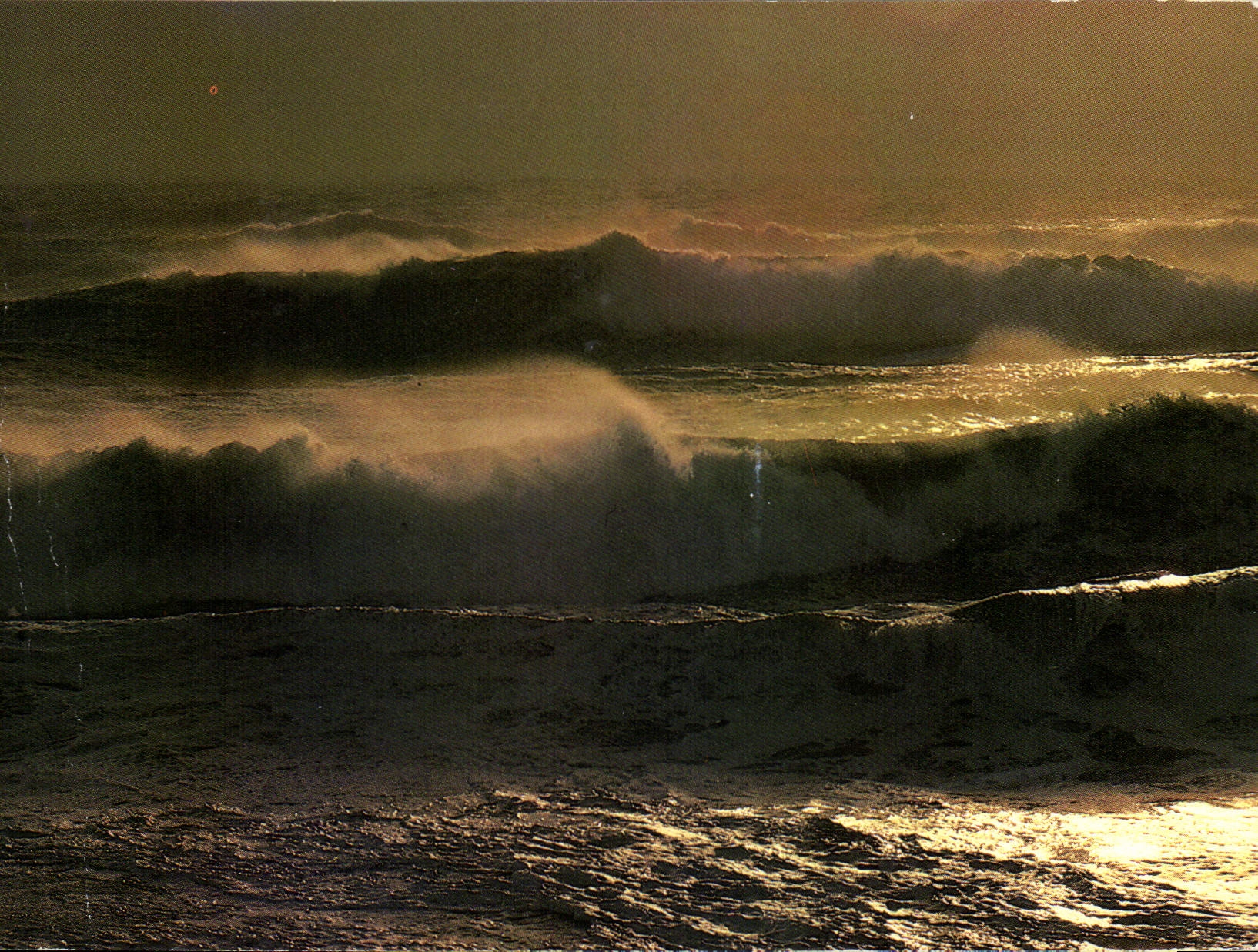 CPM Normandie Souffle grand souffle amer Oroi des vents o vent de mer Anatole La Braz 