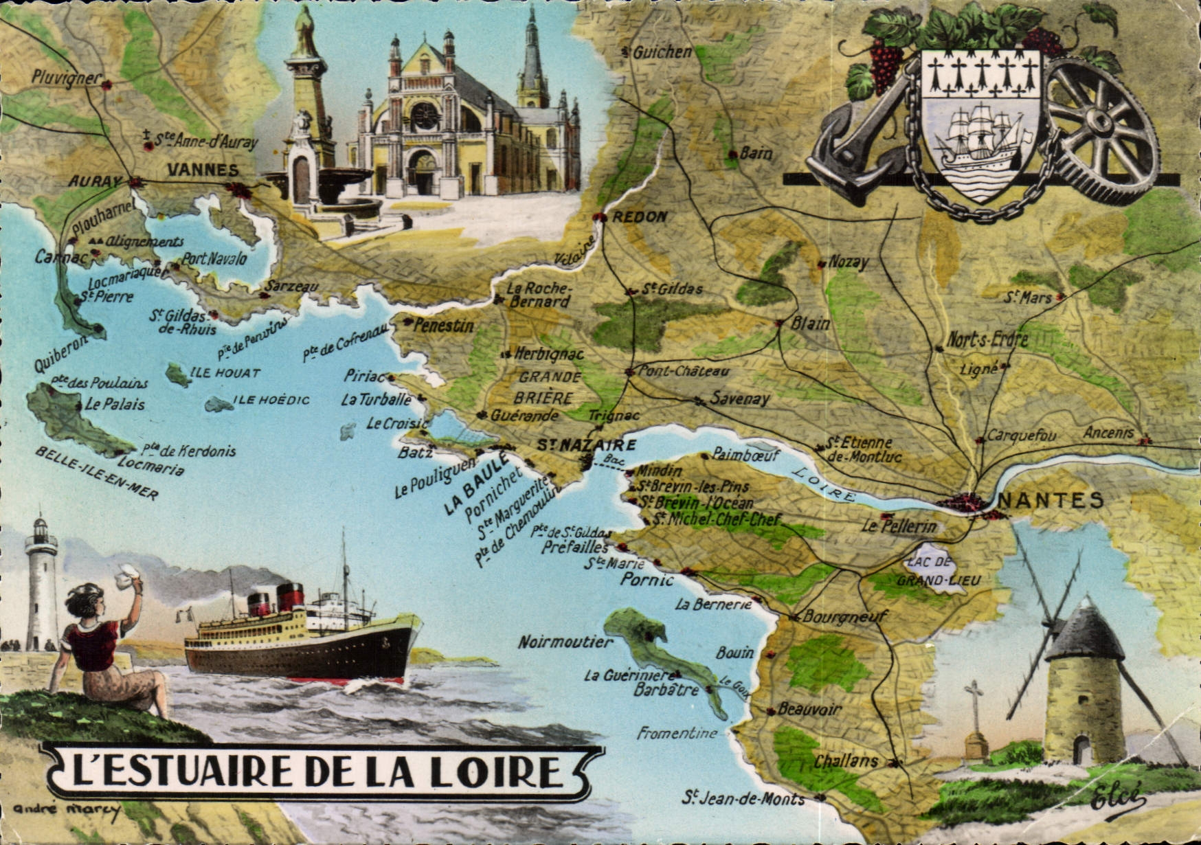 CPM L'Estuaire de la Loire Bateau