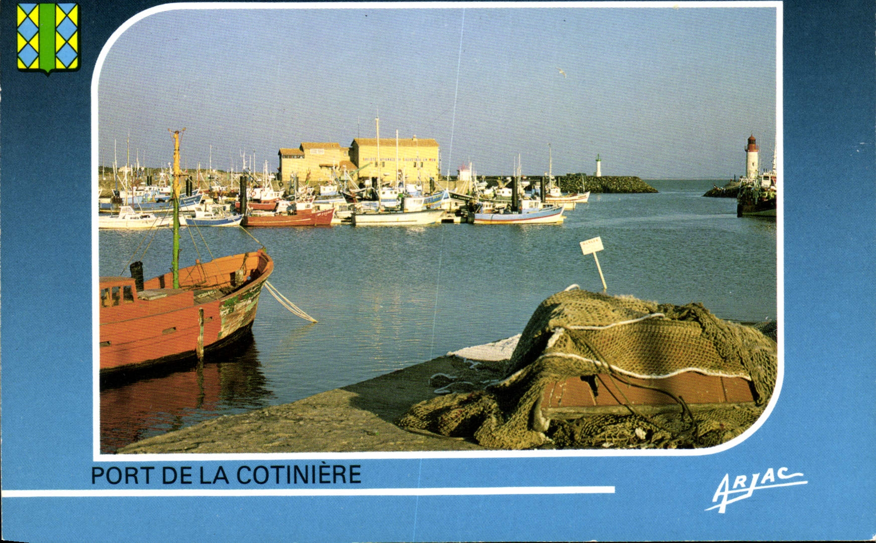 CPM Sur la Cote de Lumiere Ile d'Oleron Port de la Cotiniere 
