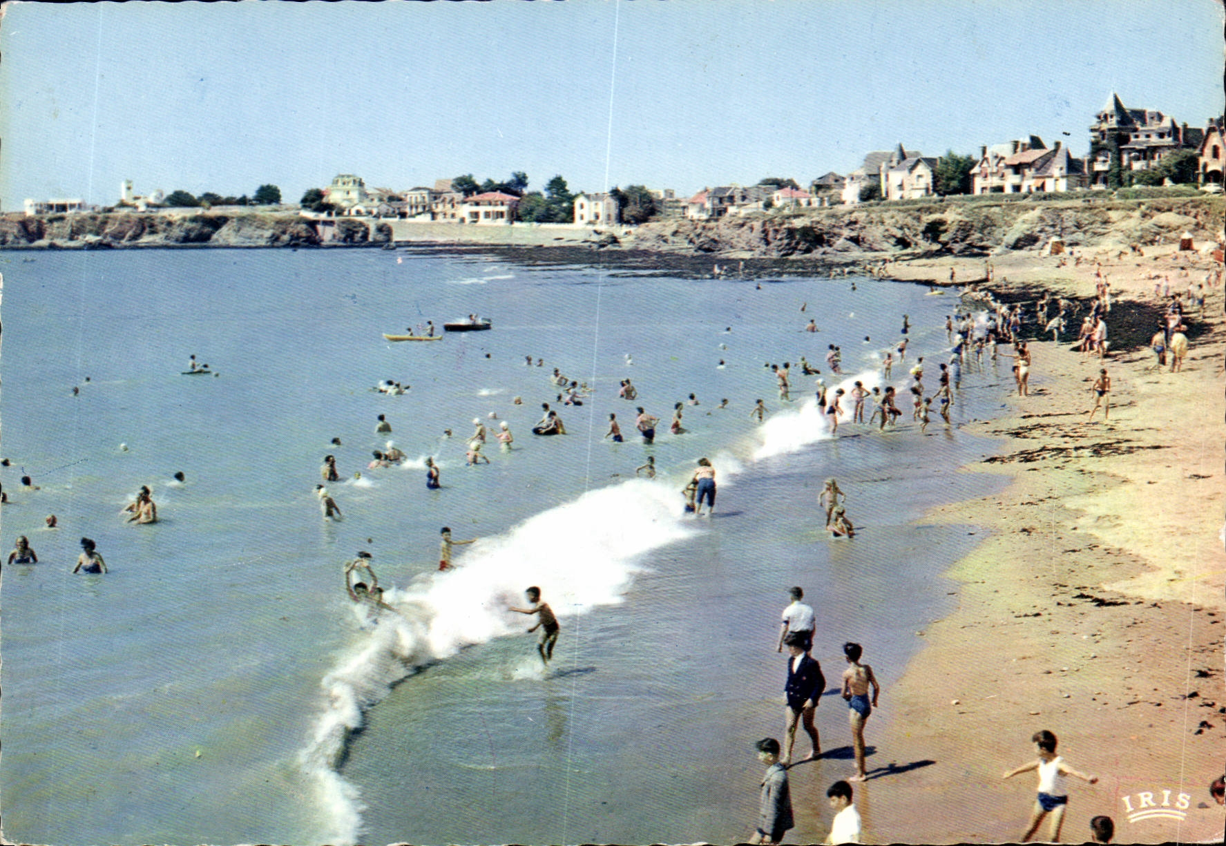 CPM Croix de Vie Vendee La Plage Pelle a Porteau