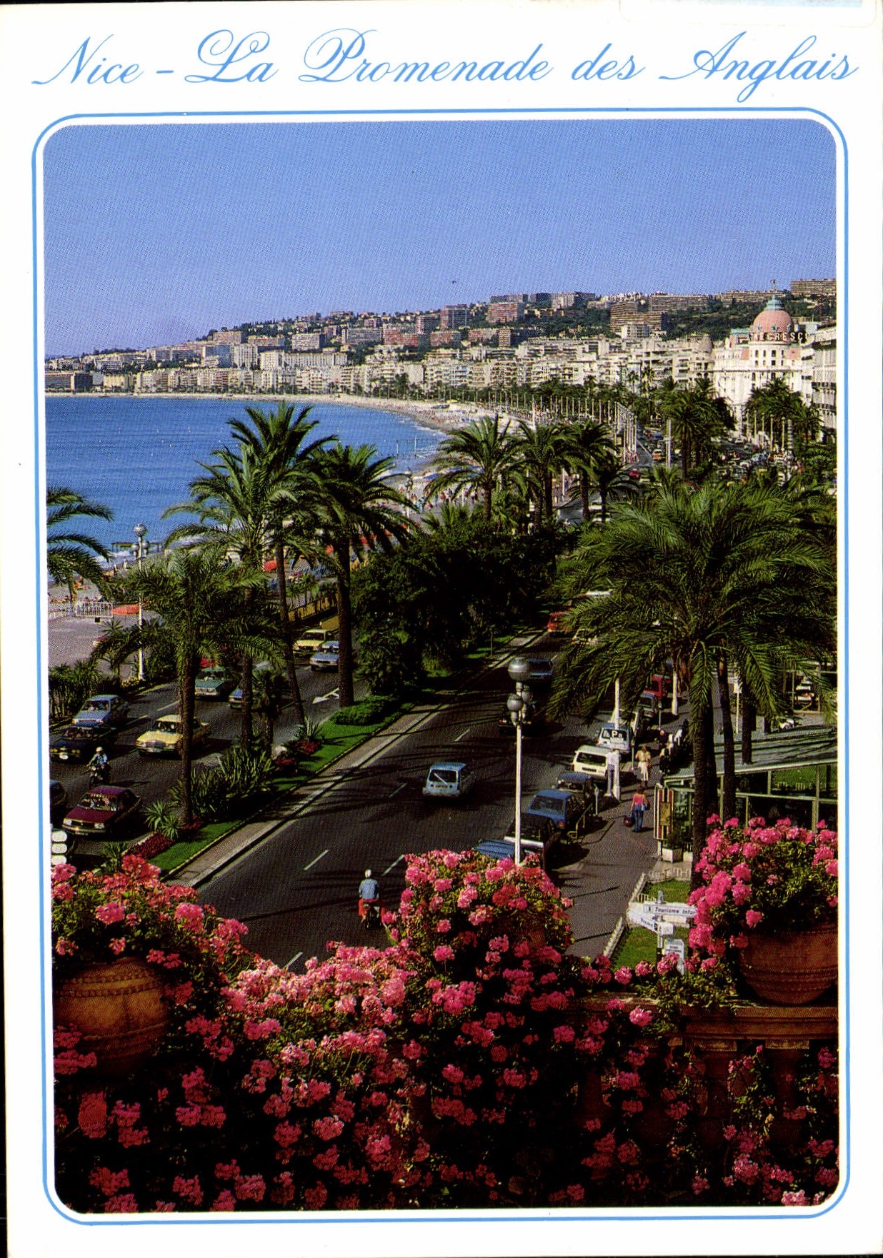CPM Cote d'Azur French Riviera Nice Alpes Maritimes La Promenade des Anglais
