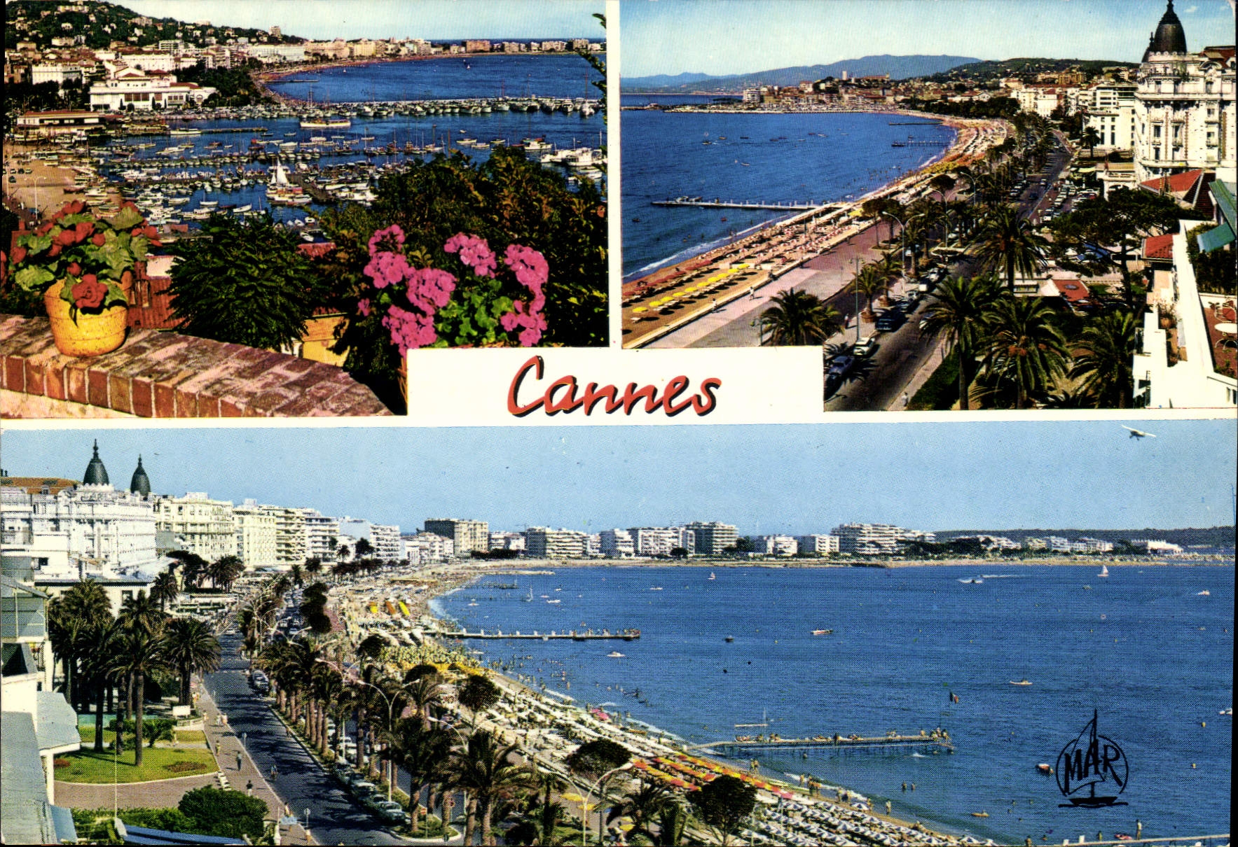 CPM La Cote d'Azur Cannes 