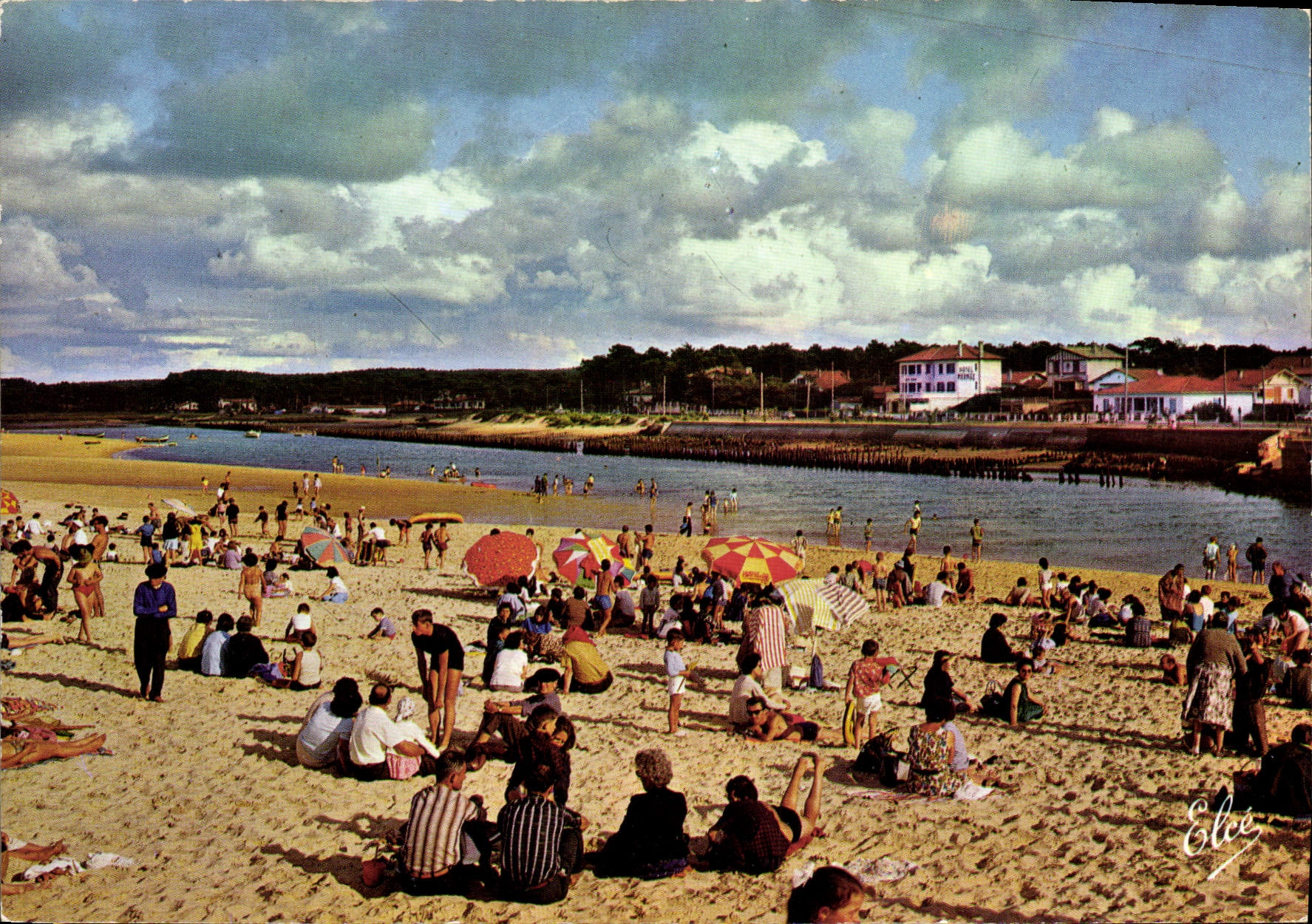 CPM Mimizan Landes La Plage du Charant
