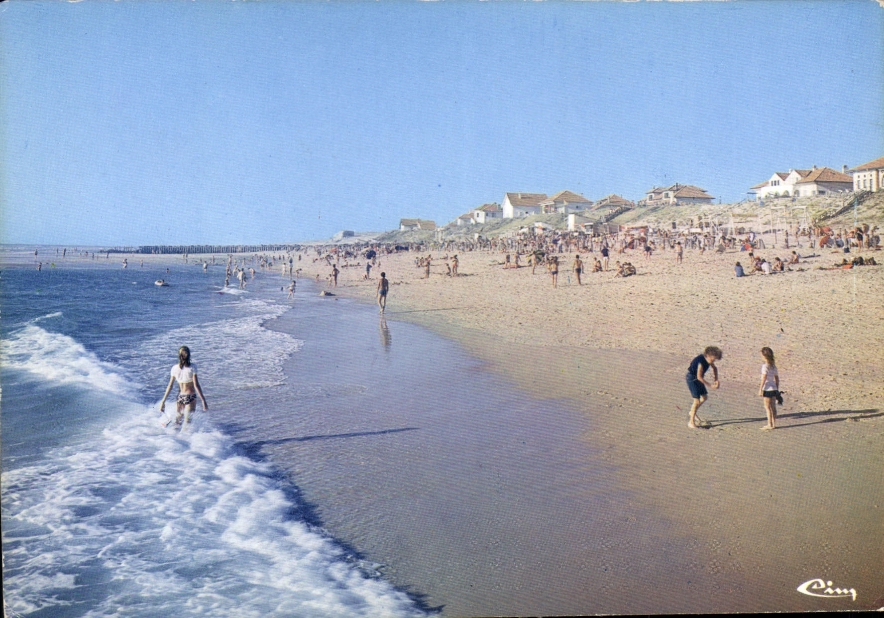 CPM Mimizan Landes La Plage nord 