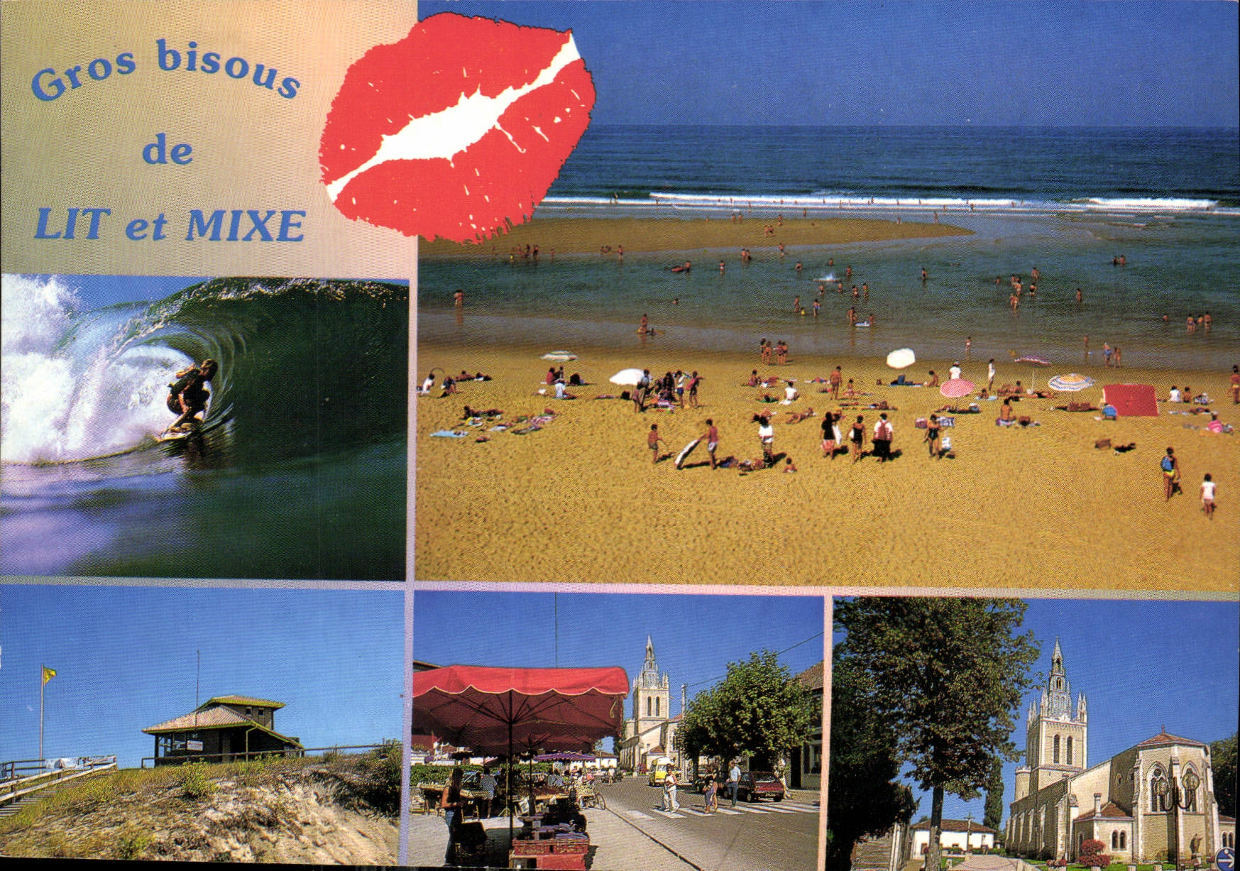 CPM Gros Bisous de Lit et Mixe 