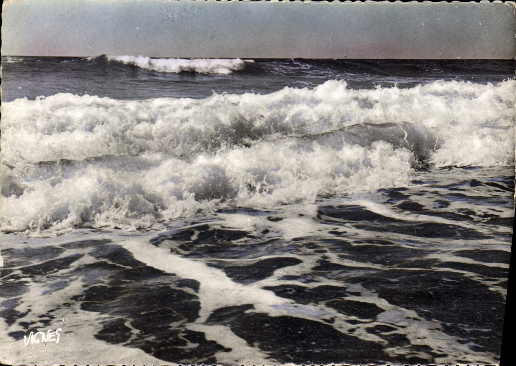 CPM Visage des Landes Cote d'Argent Landaise Vagues