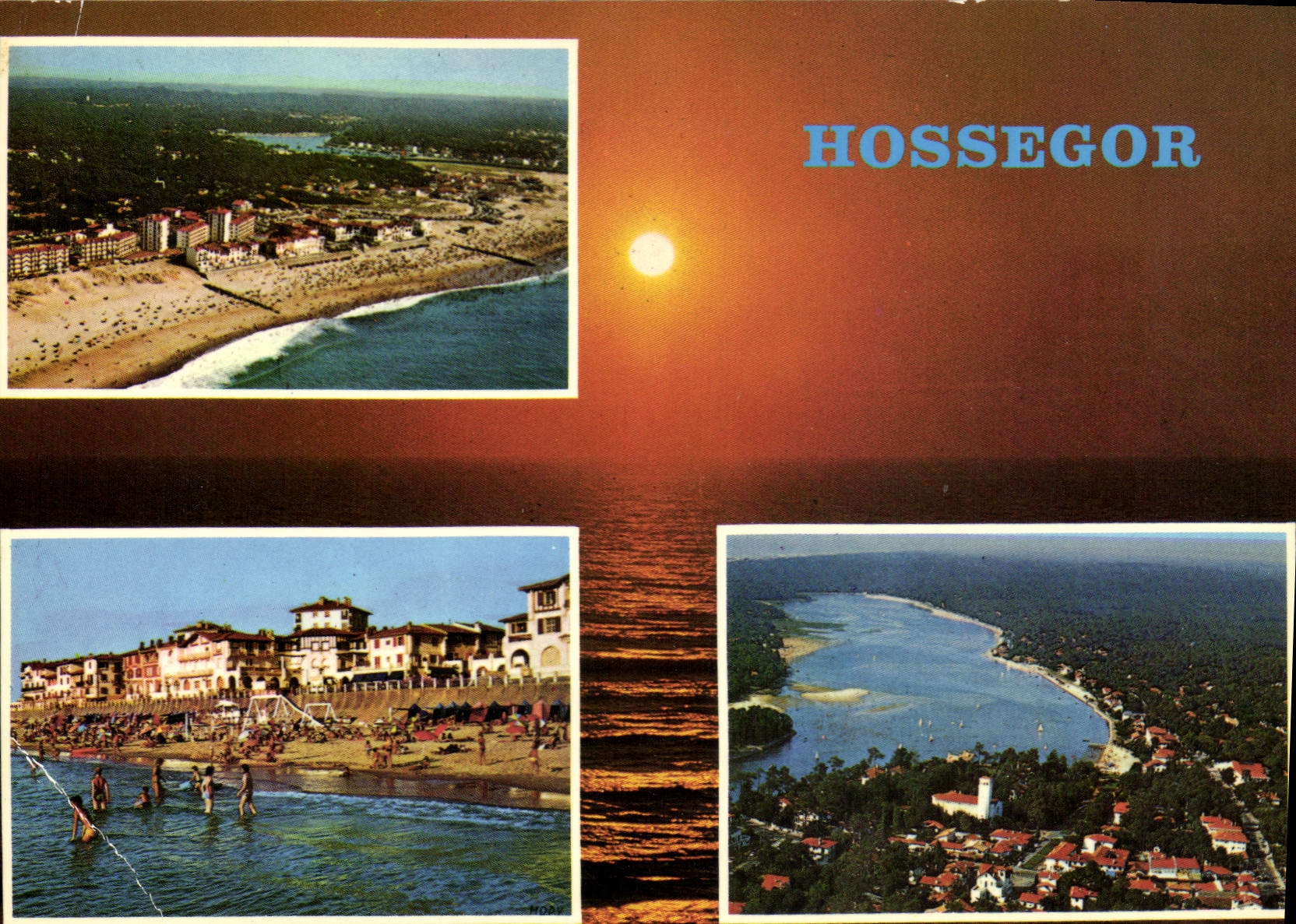 CPM Hossegor vue generale La Plage