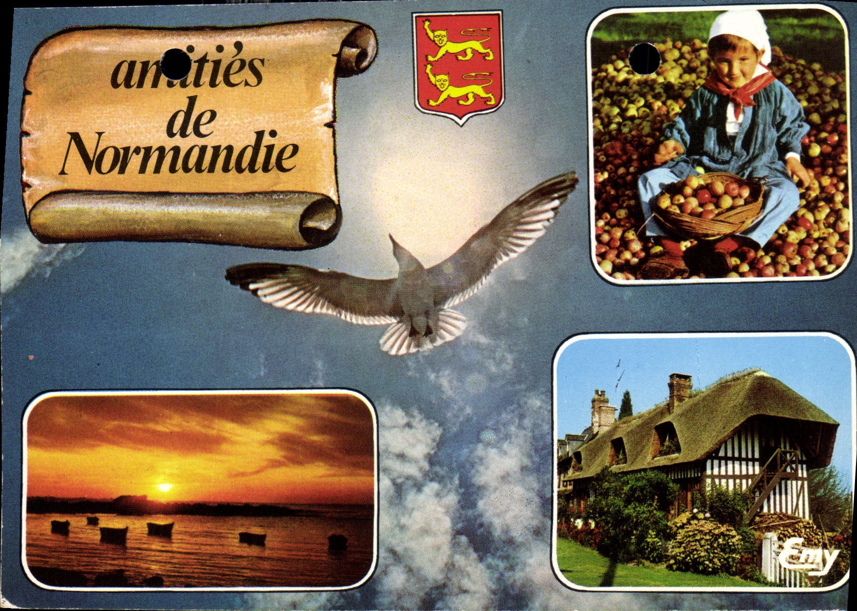 CPM Amities de Normandie 