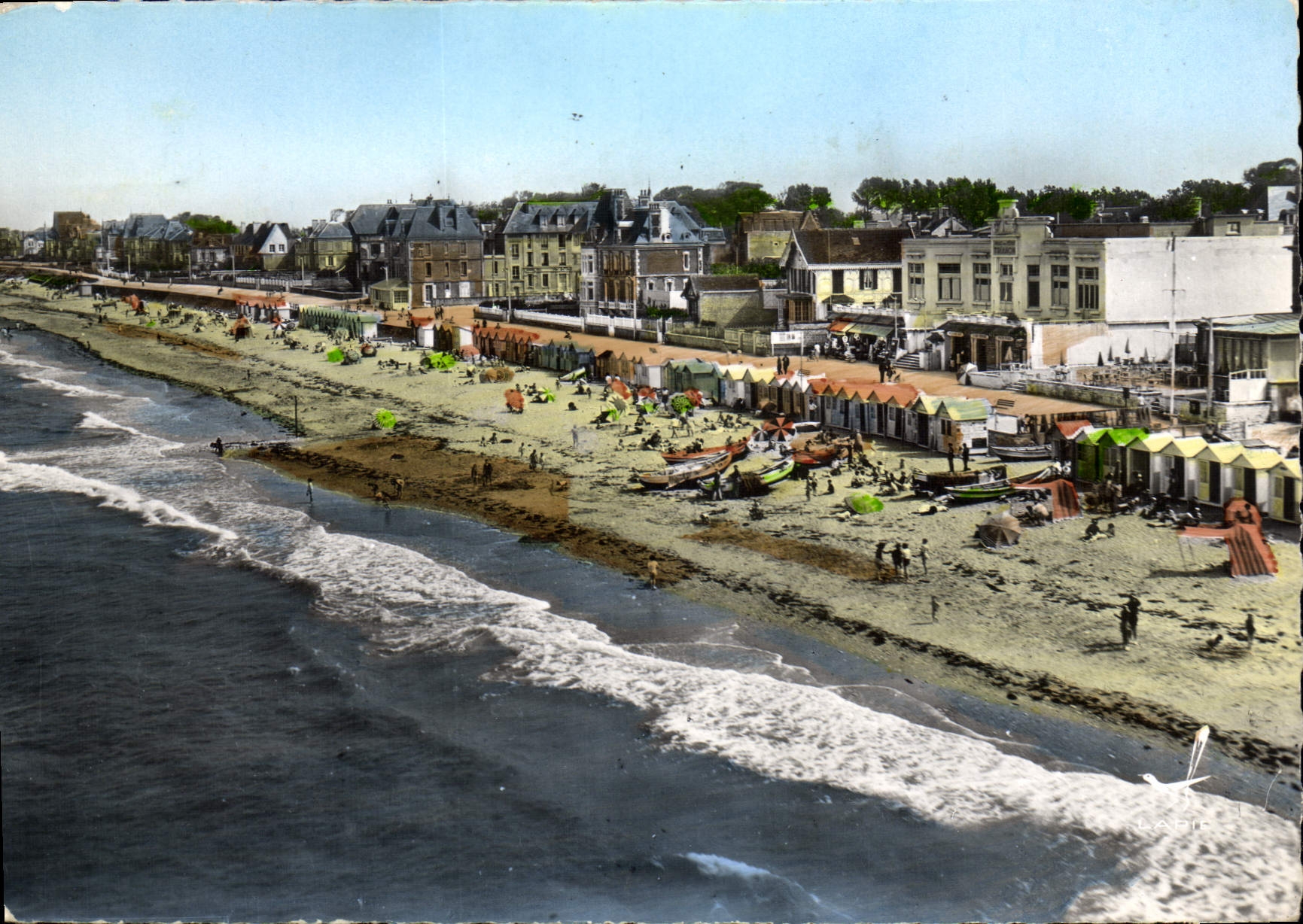 CPM Lion sur Mer Calvados La Plage 