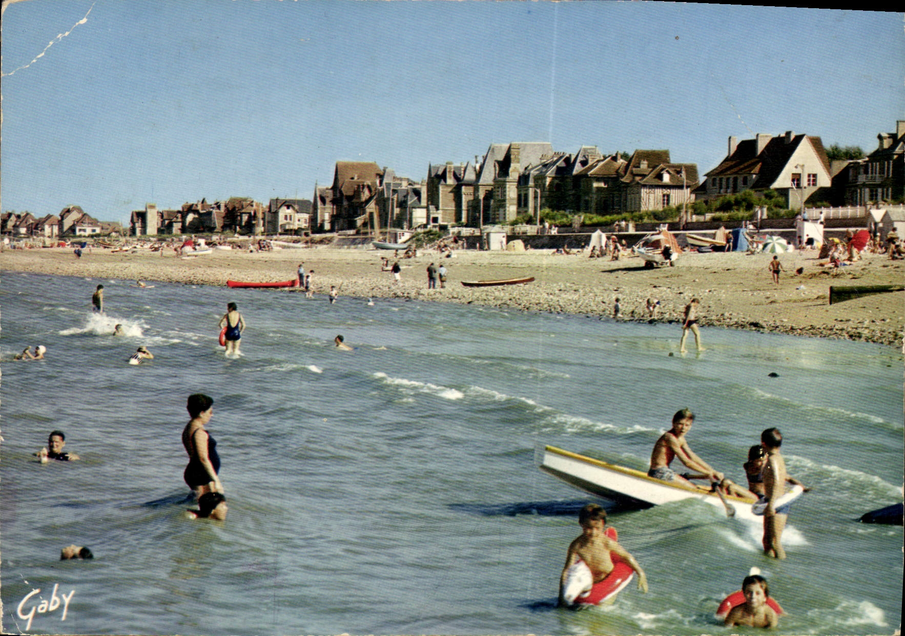 CPM Lion sur Mer Calvados La Plage 