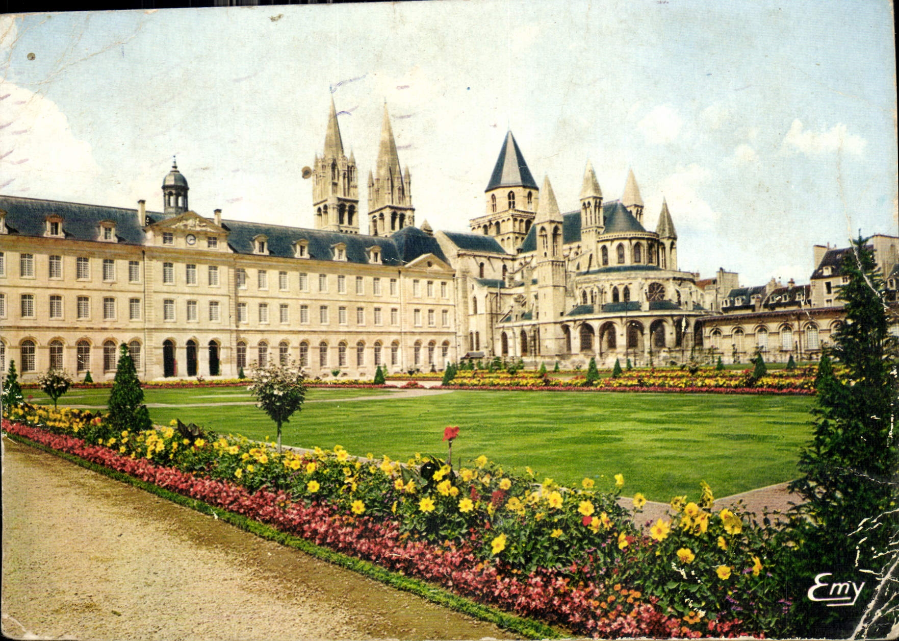 CPM Caen  Calvados Abbaye aux Hommes 