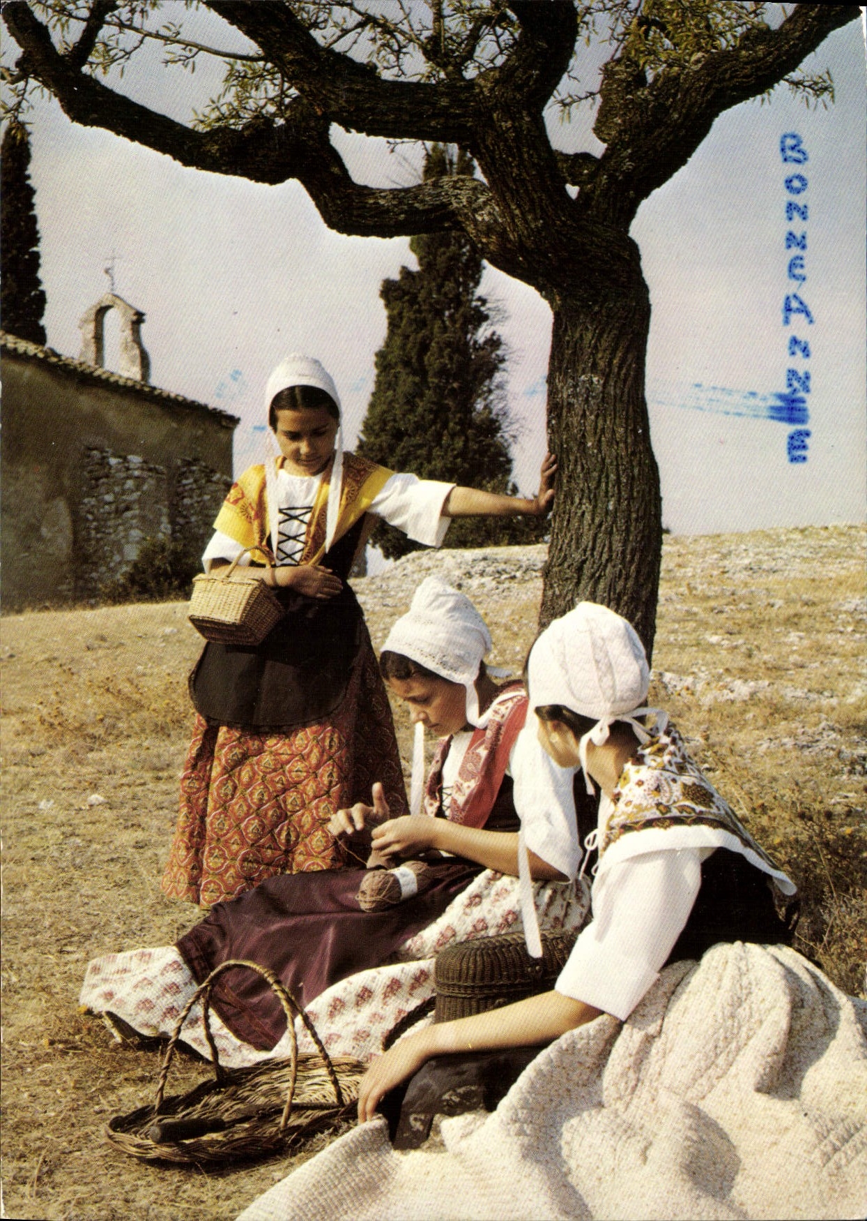 CPM Les Belles Images de Provence Jeunes Provencales Folklore