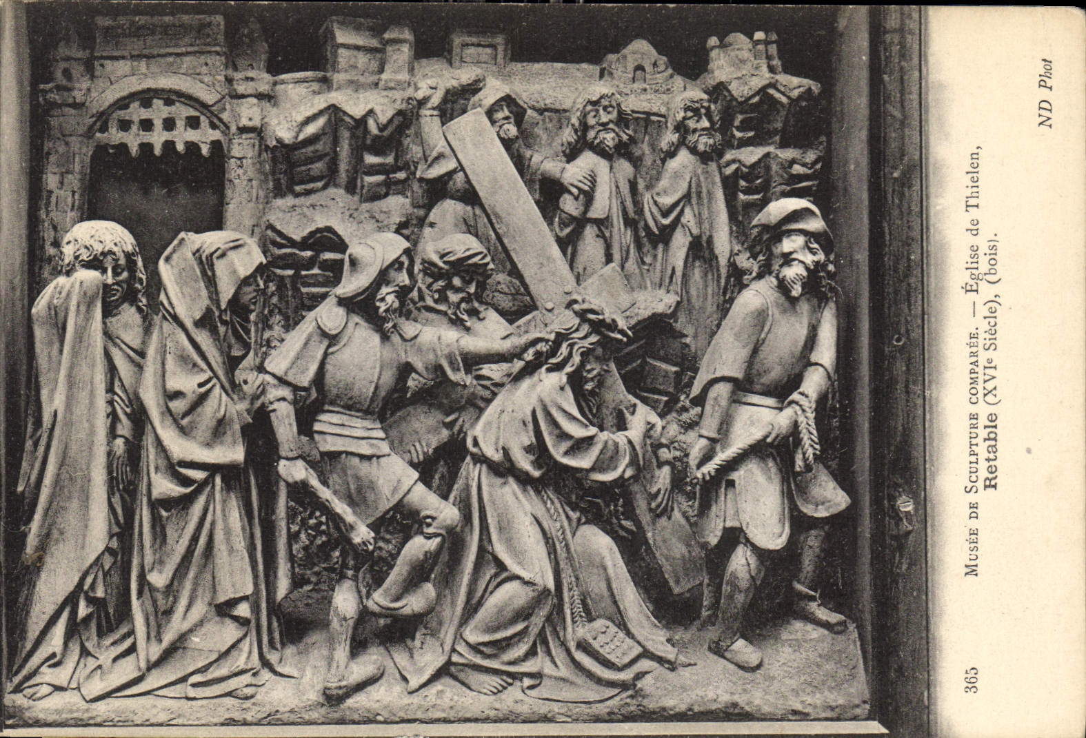 CPA Musee de Sculpture Comparee Eglise de Thielen 