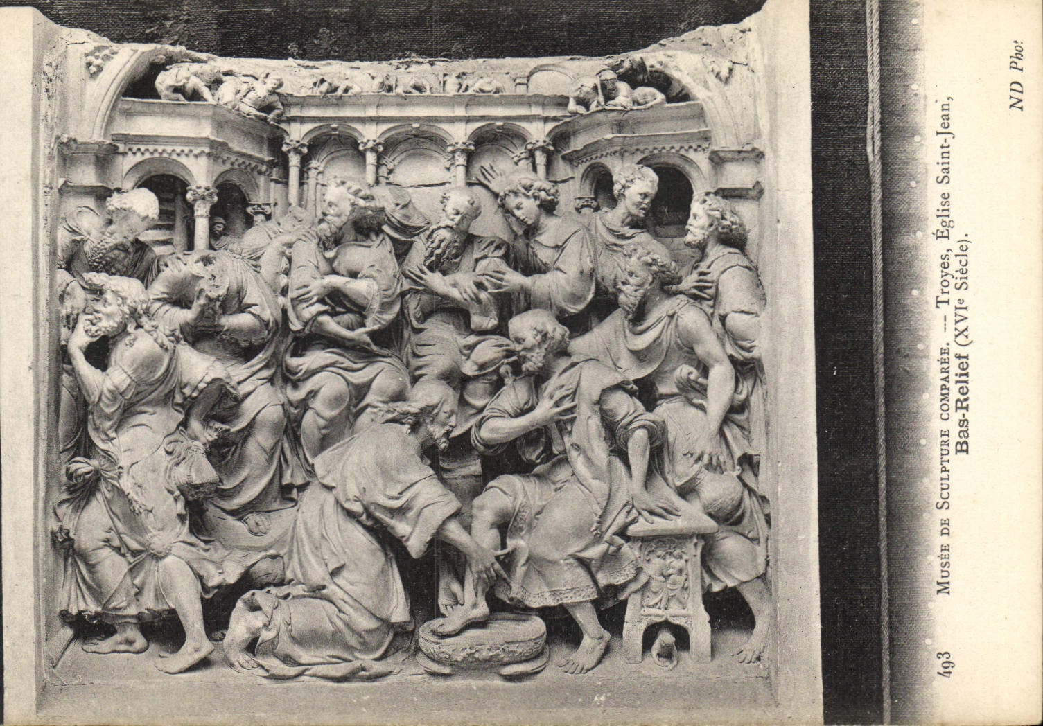 CPA Musee de Sculpture Comparee Troyes Eglise Saint Jean 