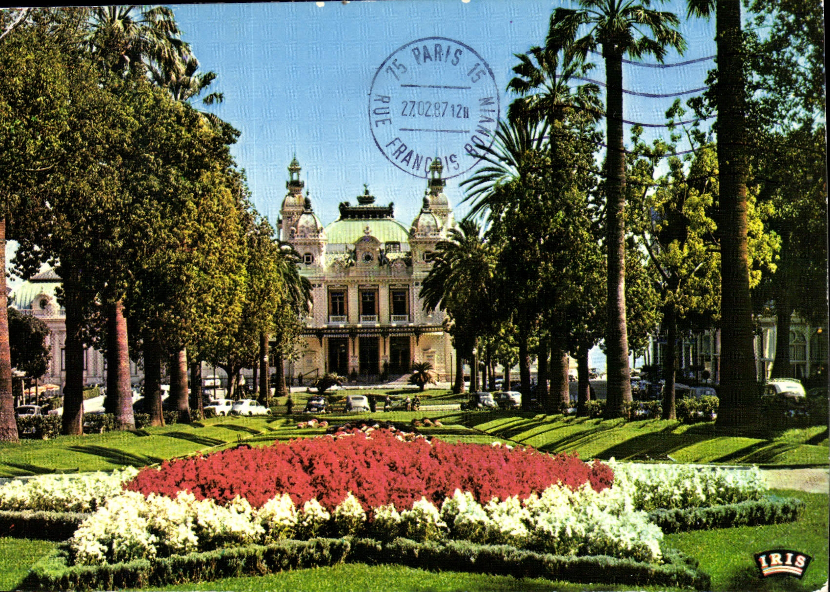 CPM Reflets de la Cote d'Azur Monte Carlo Le Casinon et ses jardins
