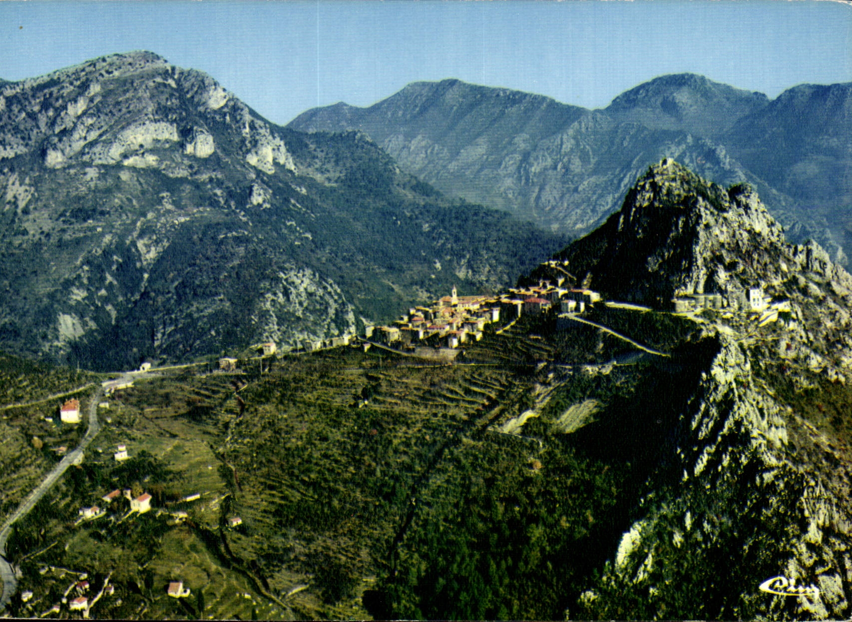 CPM Sainte Agnes Alpes Maritimes 