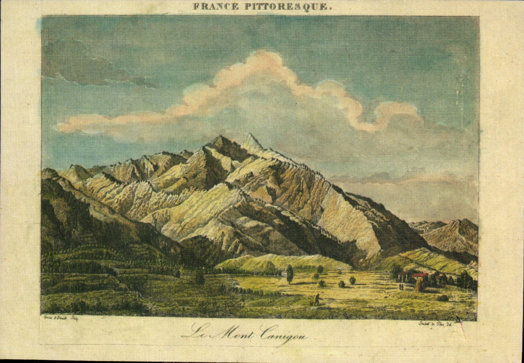 CPM Franche Pittoresque Le Mont Canigou