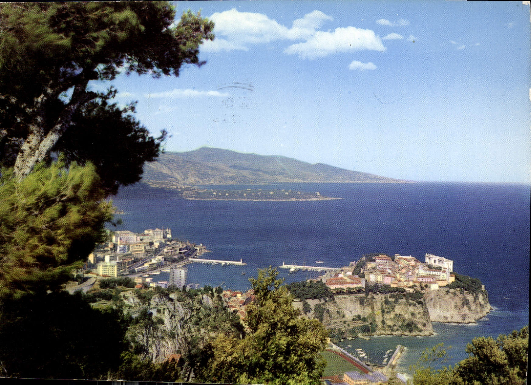 CPM Principaute de Monaco Vue generale sur le Rocher de Monaco 