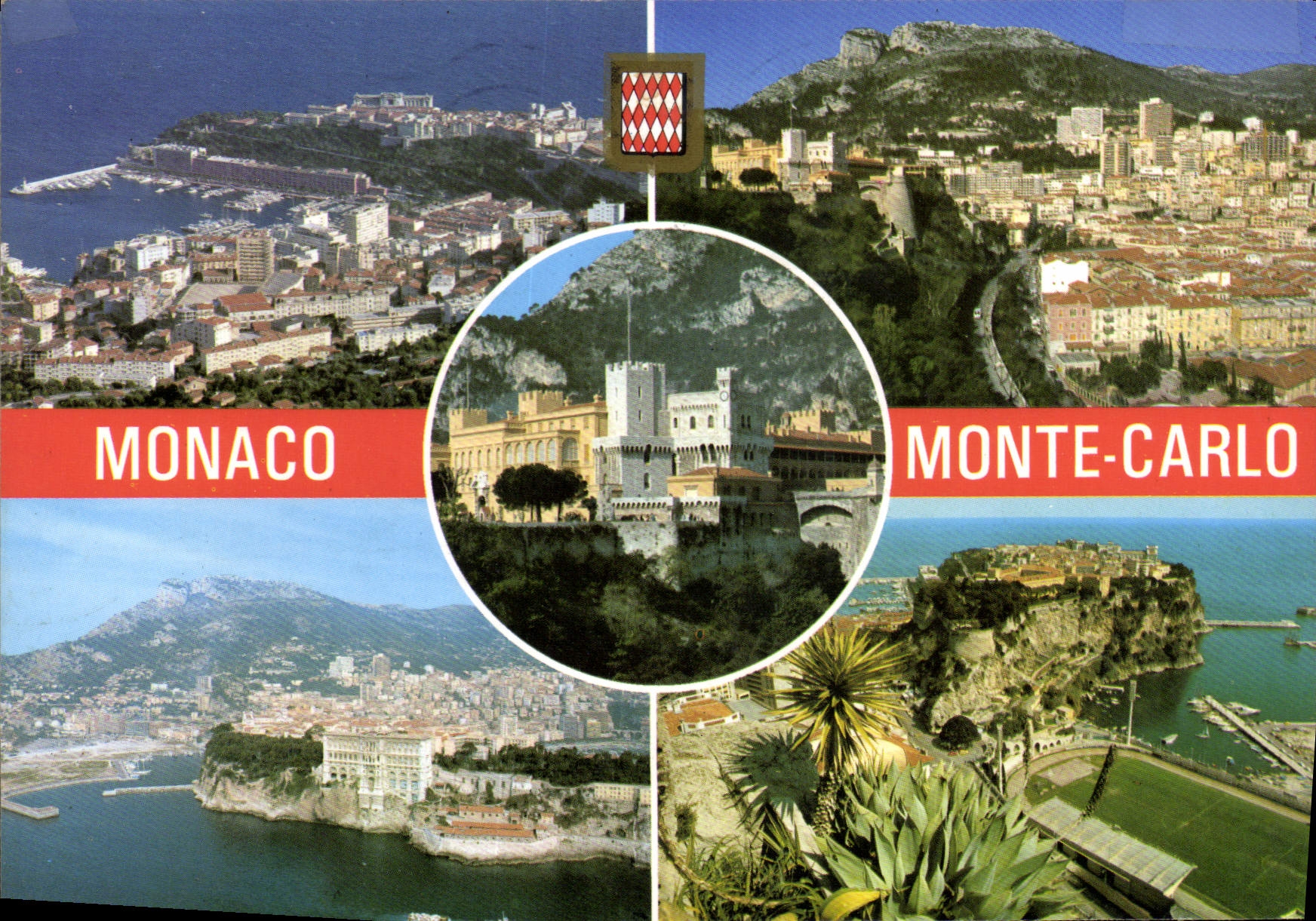 CPM Monaco Monte Carlo Vues diverses de la Principaute de Monaco 