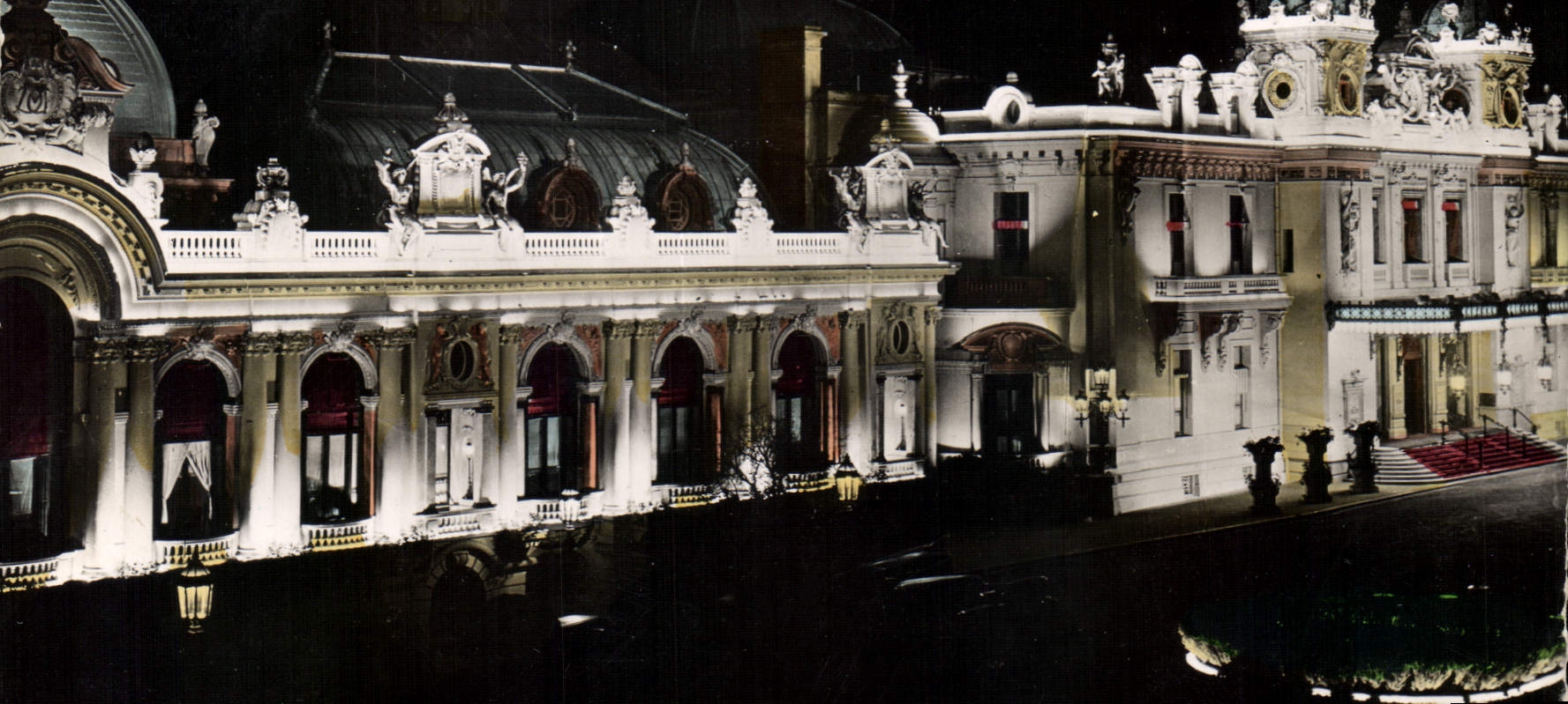 CPM Monte Carlo La Nuit Le Casino Illumine 