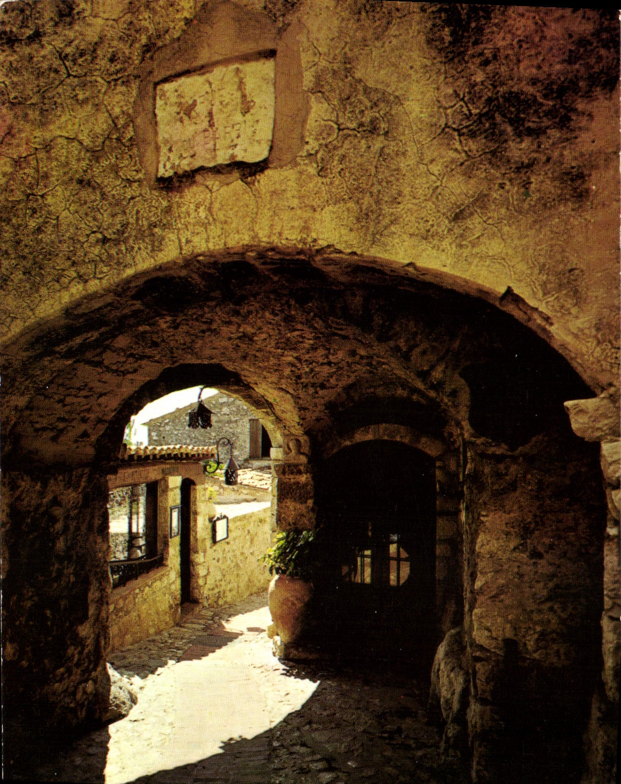 CPM Eze Village vieille rue 