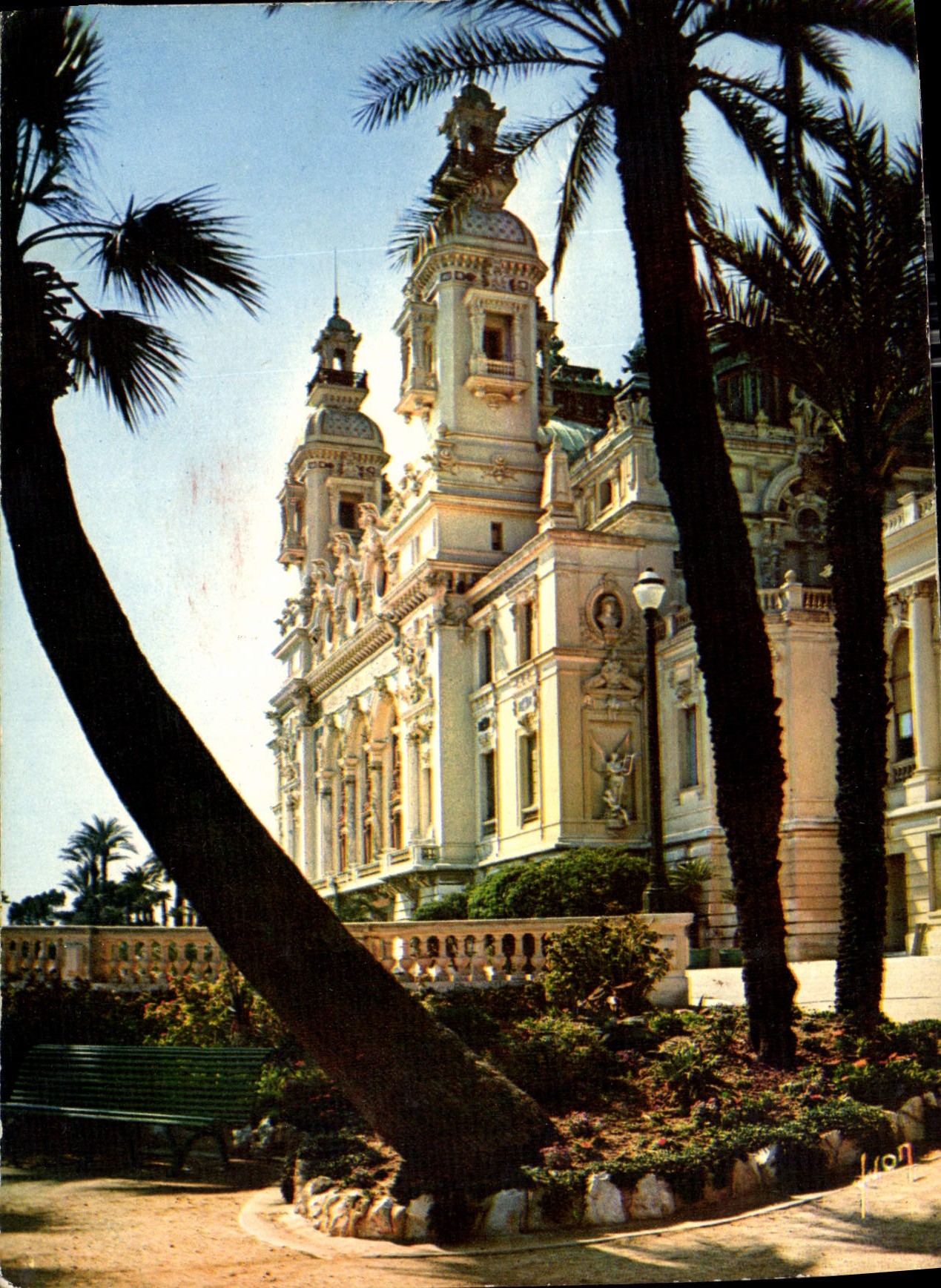 CPM La Cote d'Azur miracle de la nature Monte Carlo Le Casino