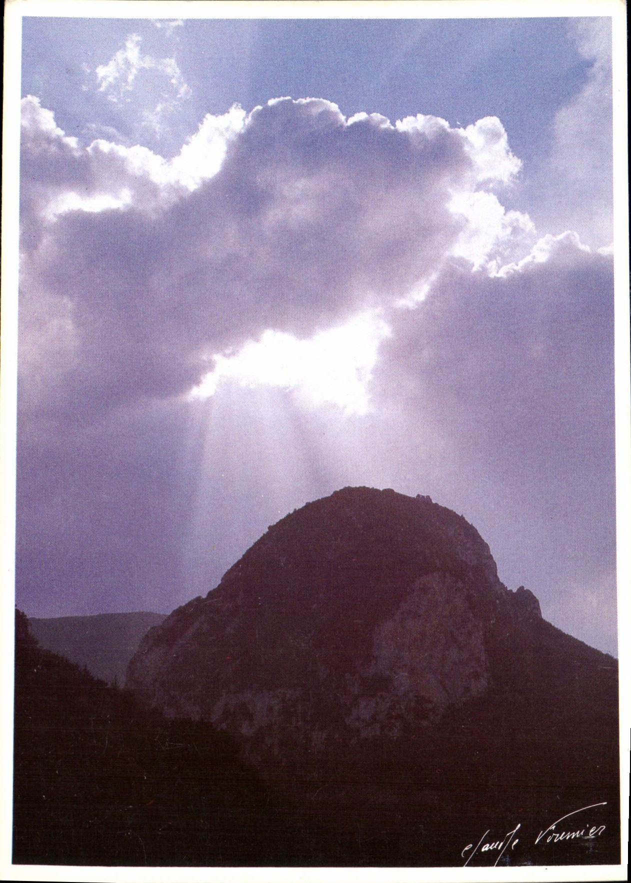 CPM Pays Cathare Le Pog de Montsegur Ou l'esprit parie