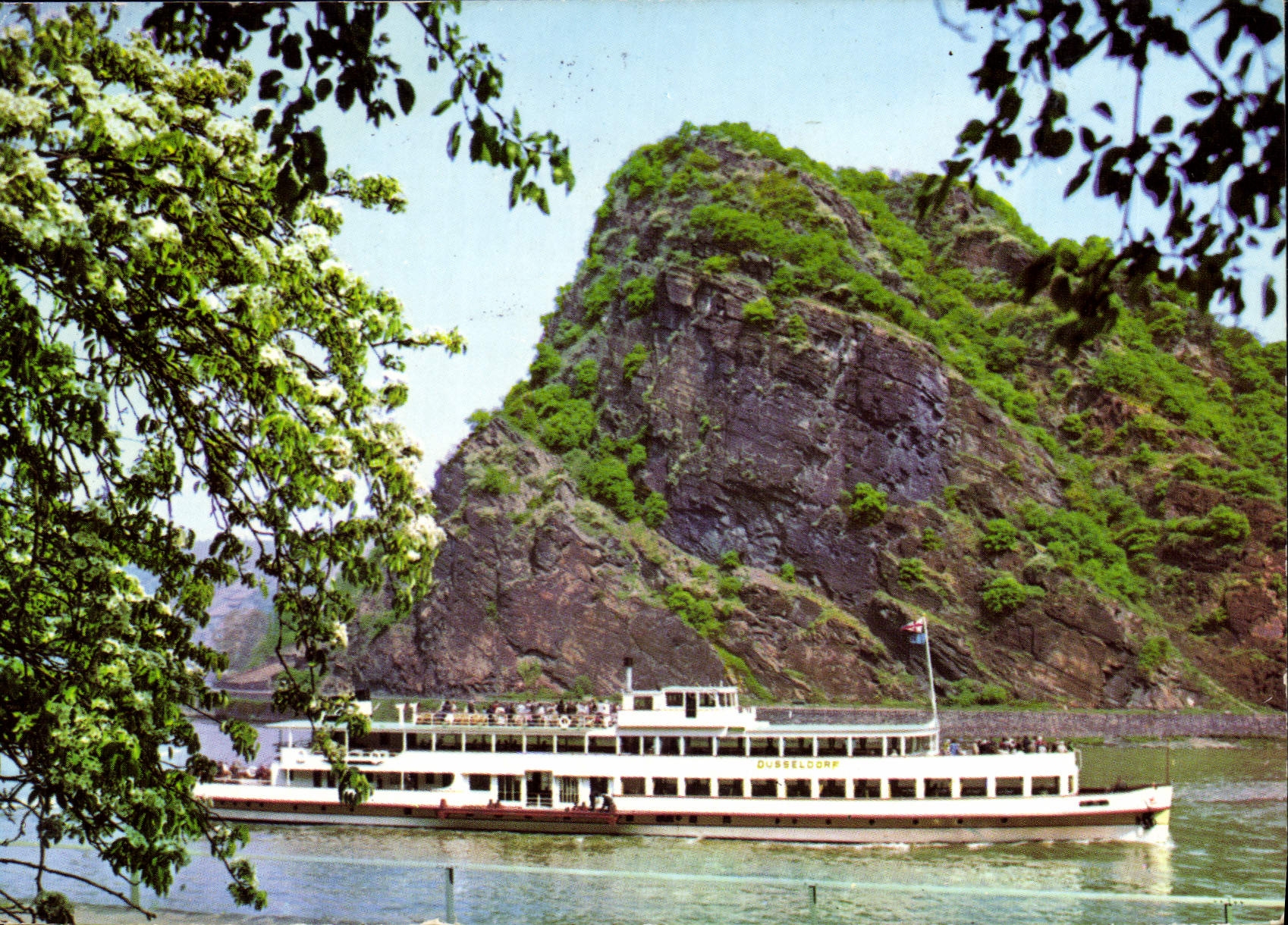 CPM Die loreley am Rhein Bateau