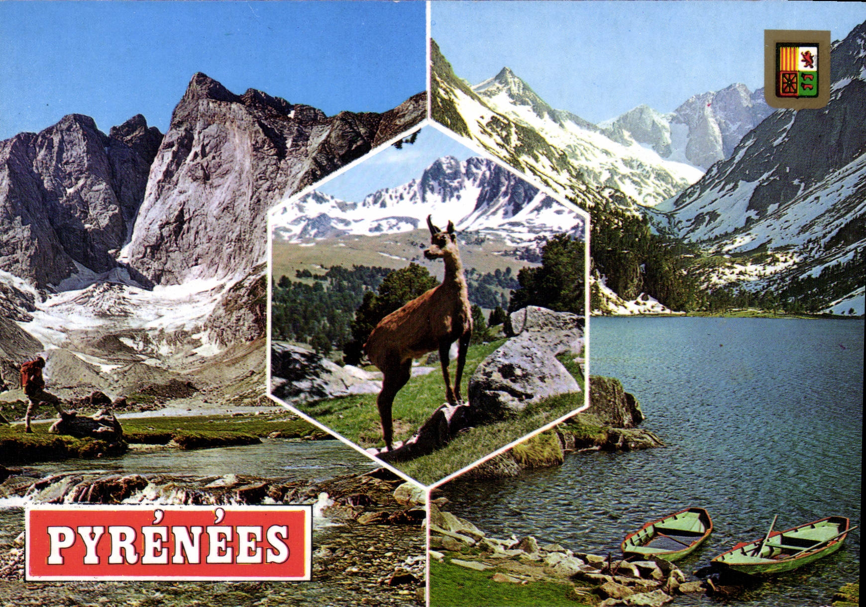 CPM Pyrenees Les Pyrenees Le Vignemale et le Lac de Gaube